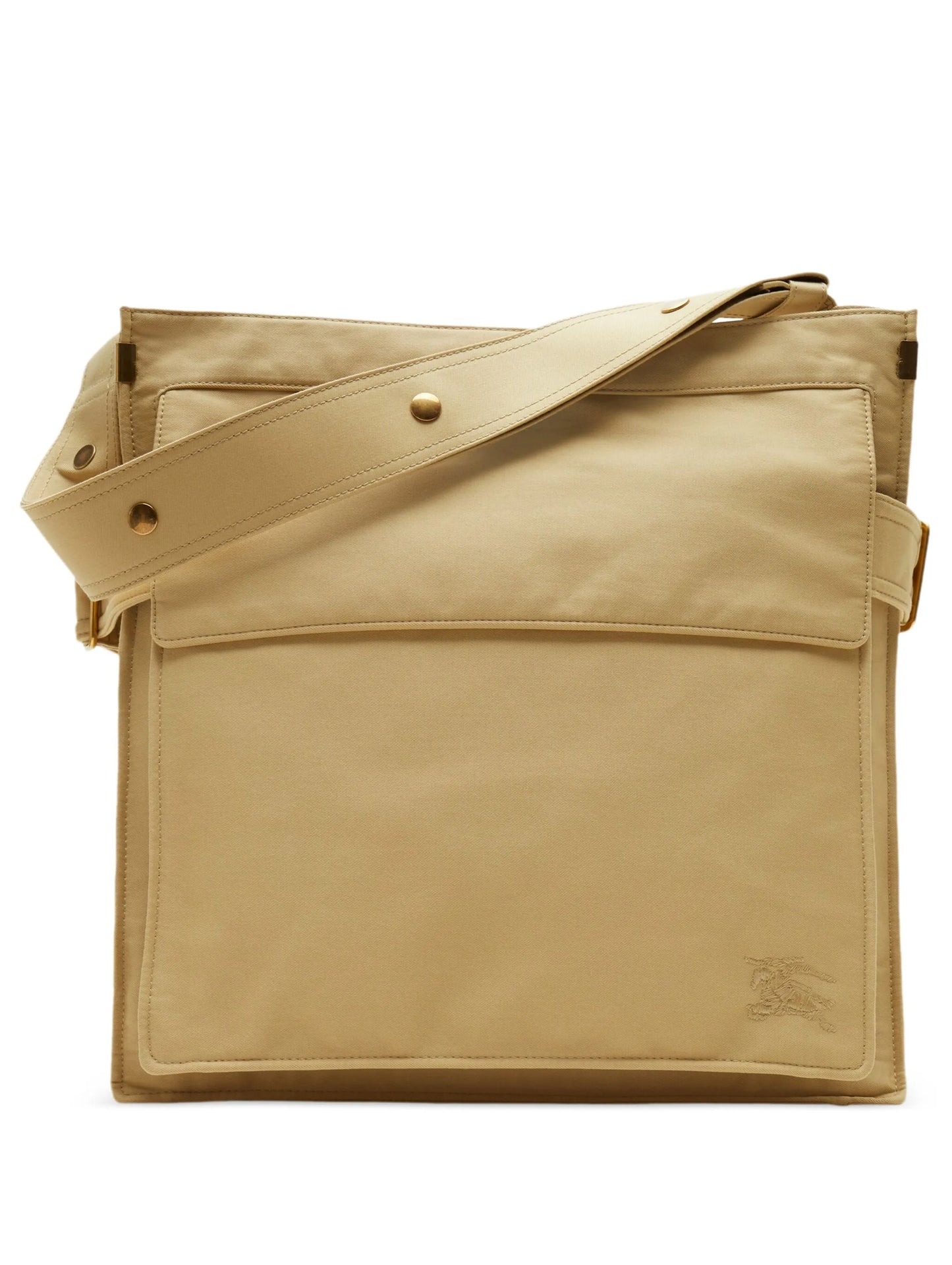 Trench embroidered tote bag