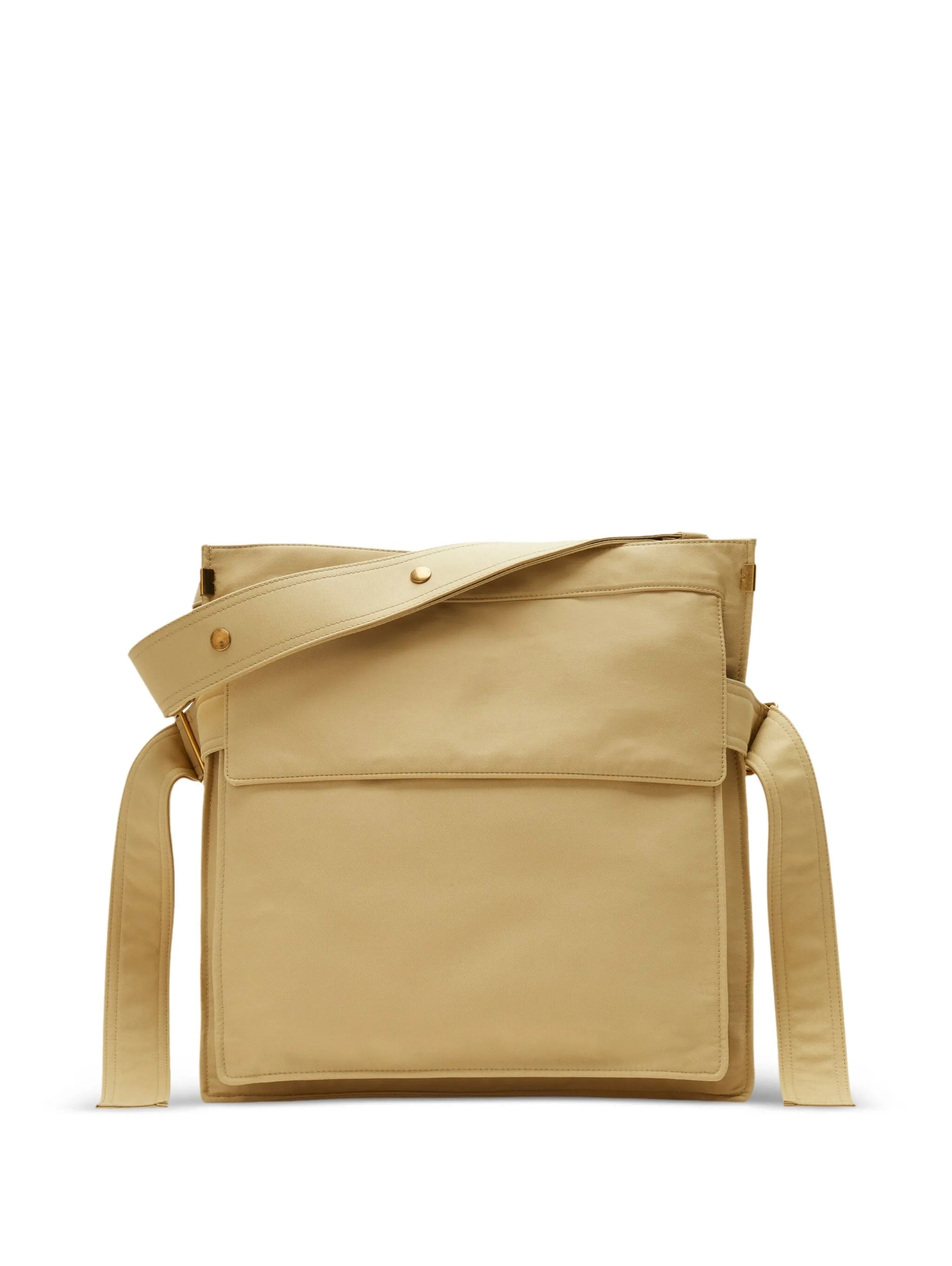 Trench embroidered tote bag