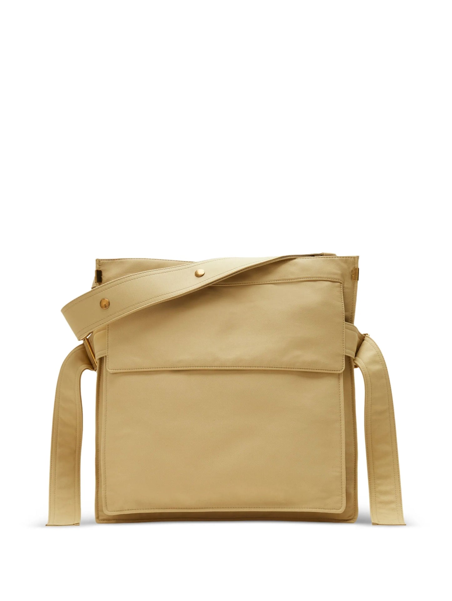 Trench embroidered tote bag