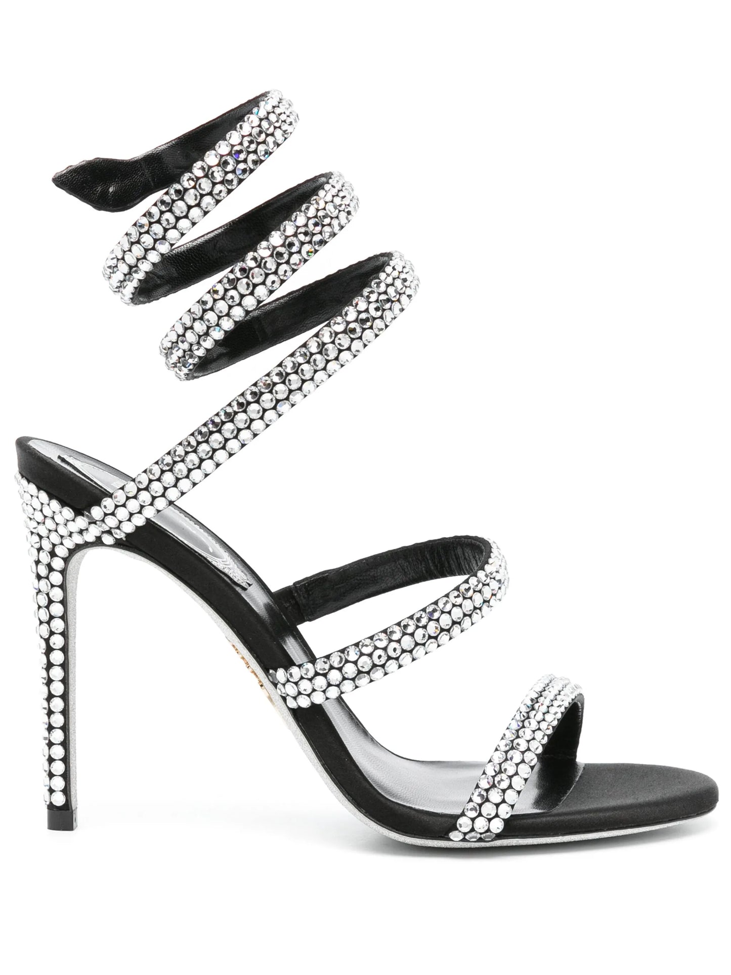Cleo 105mm rhinestone-embellished sandals