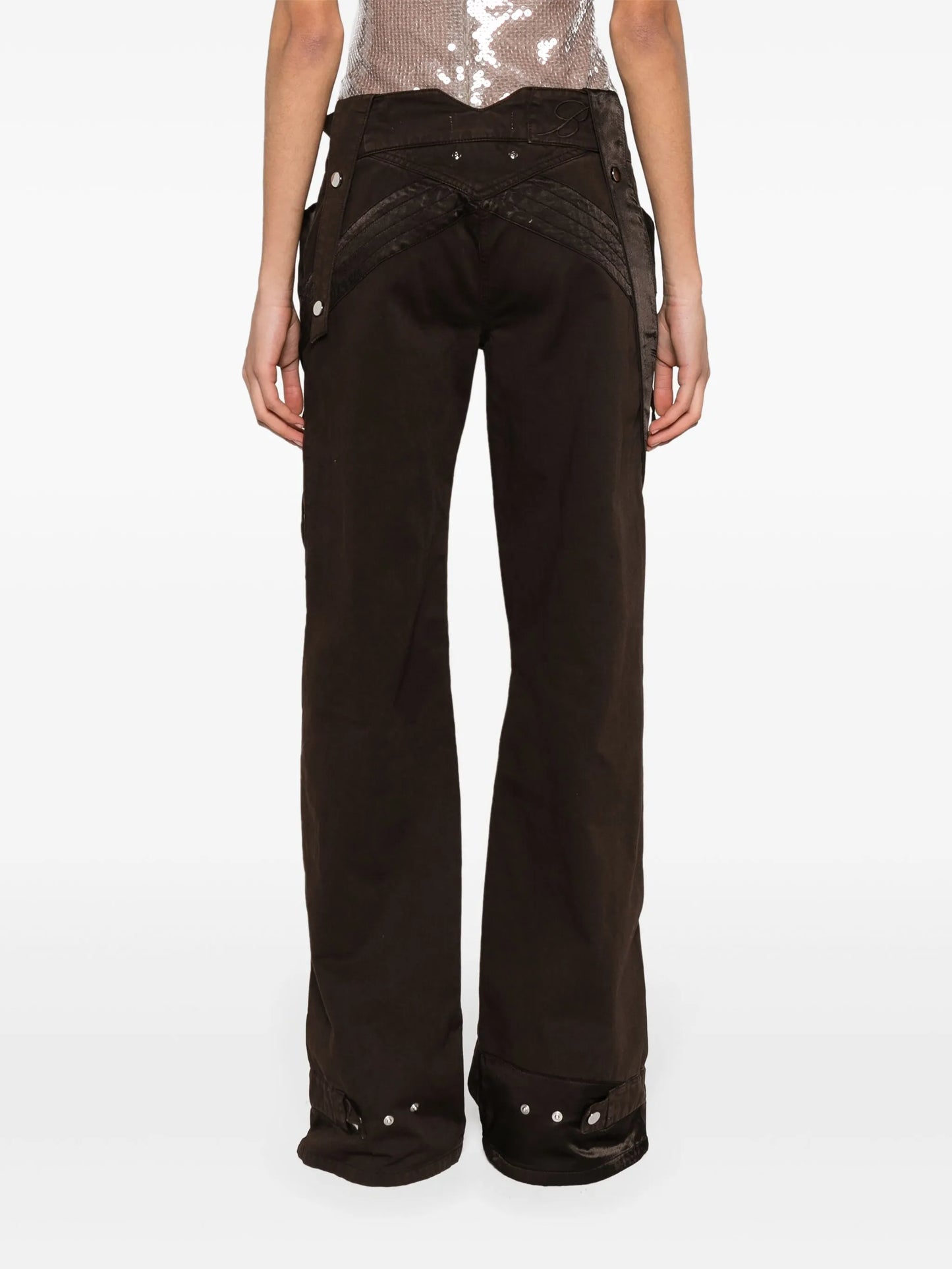 twill cotton trousers