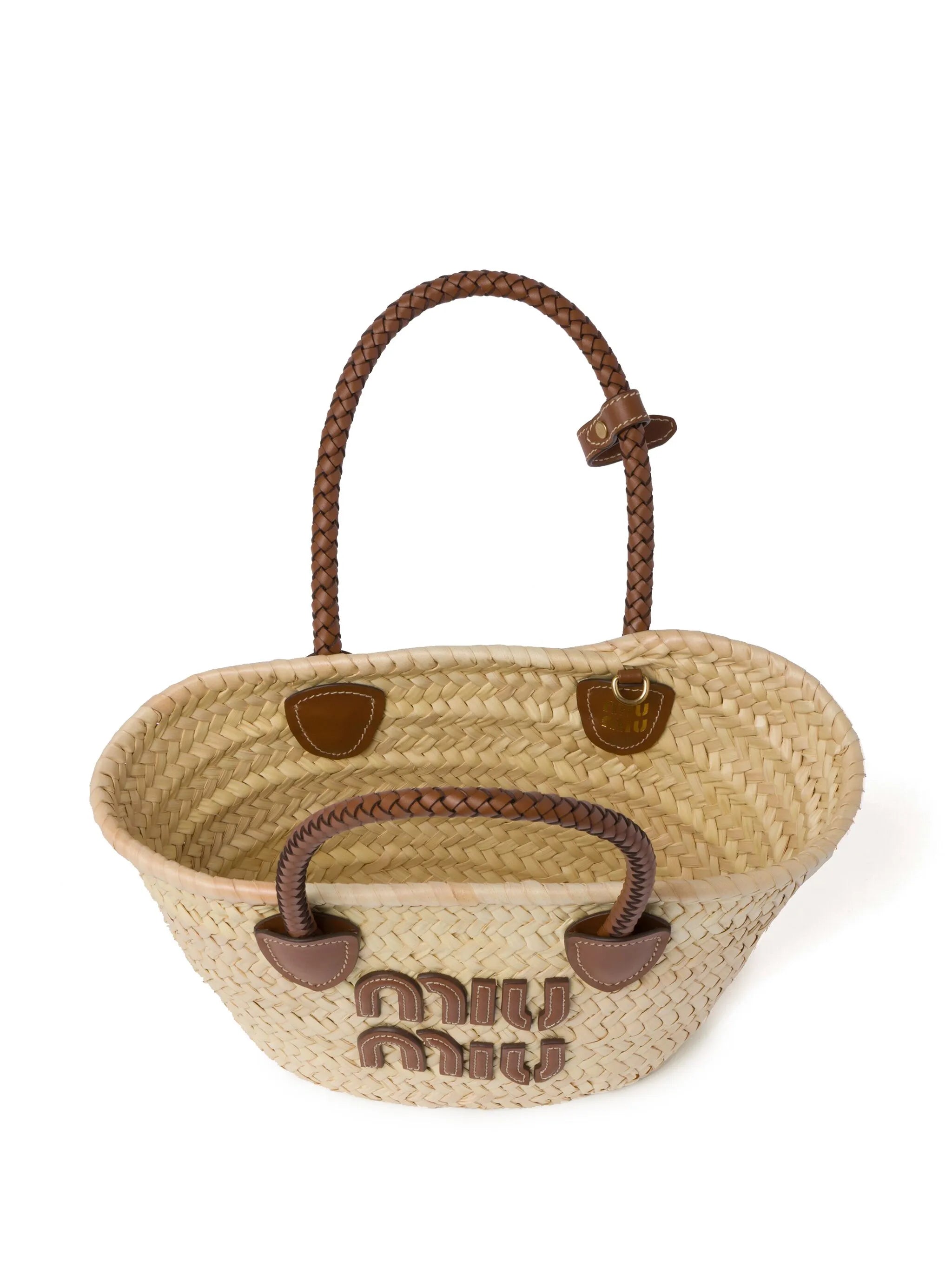 woven straw tote bag