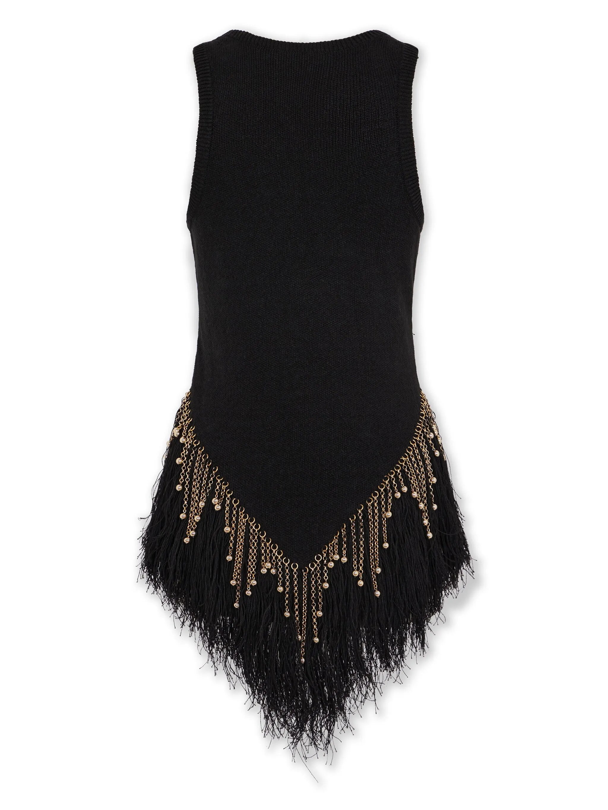 beaded linen top