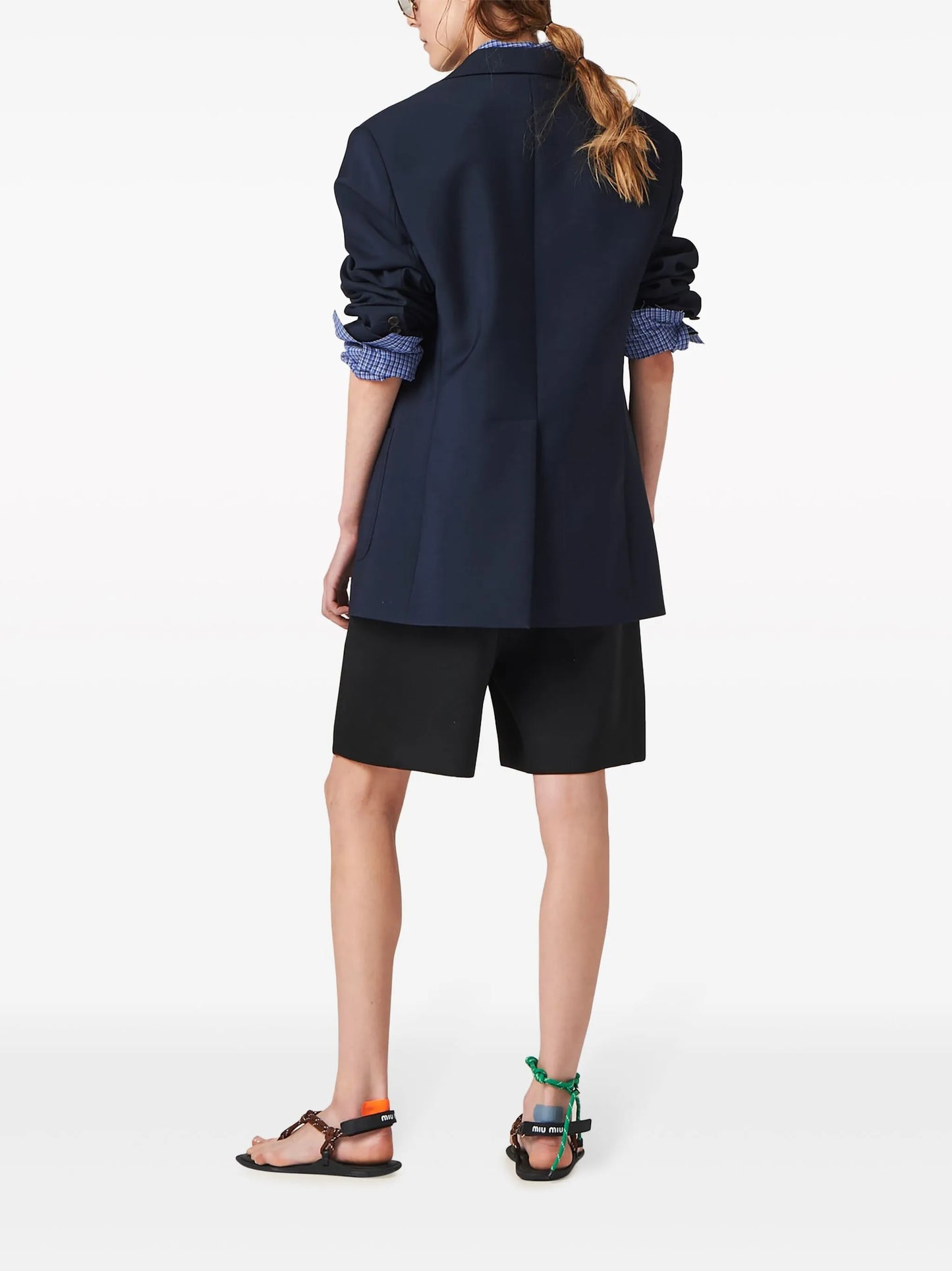colour-block shorts