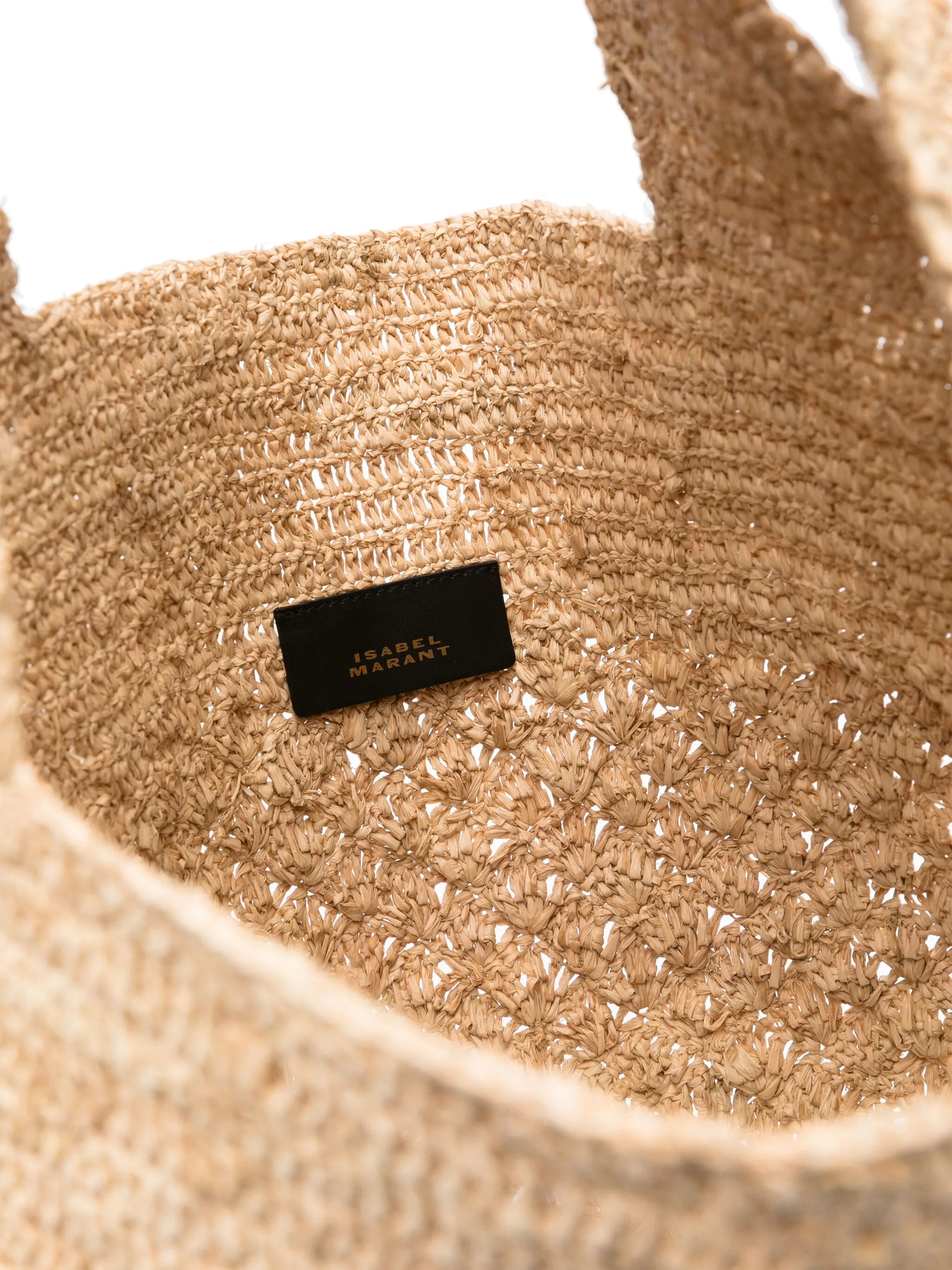 Praia Medium raffia bag