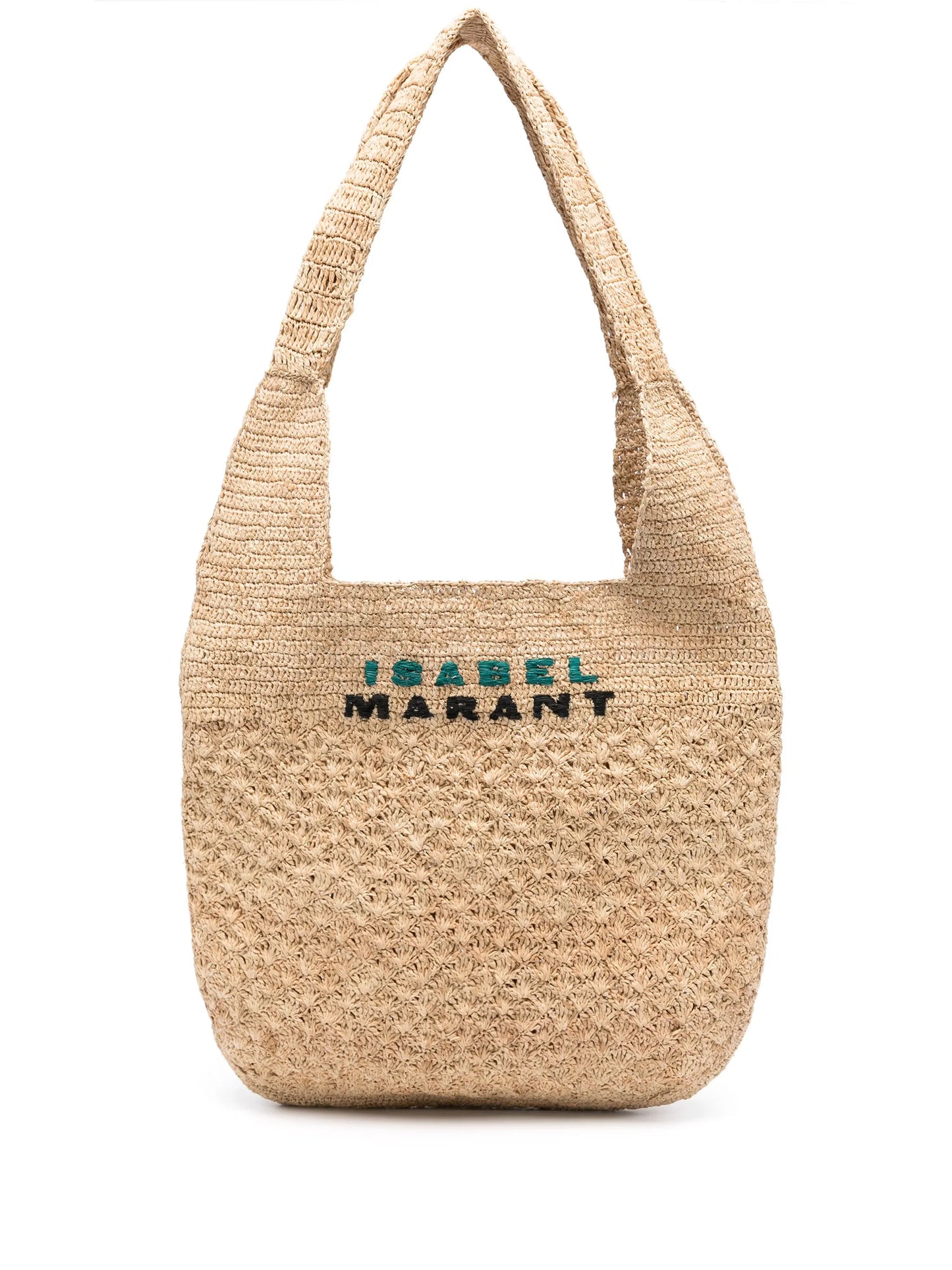 Praia Medium raffia bag