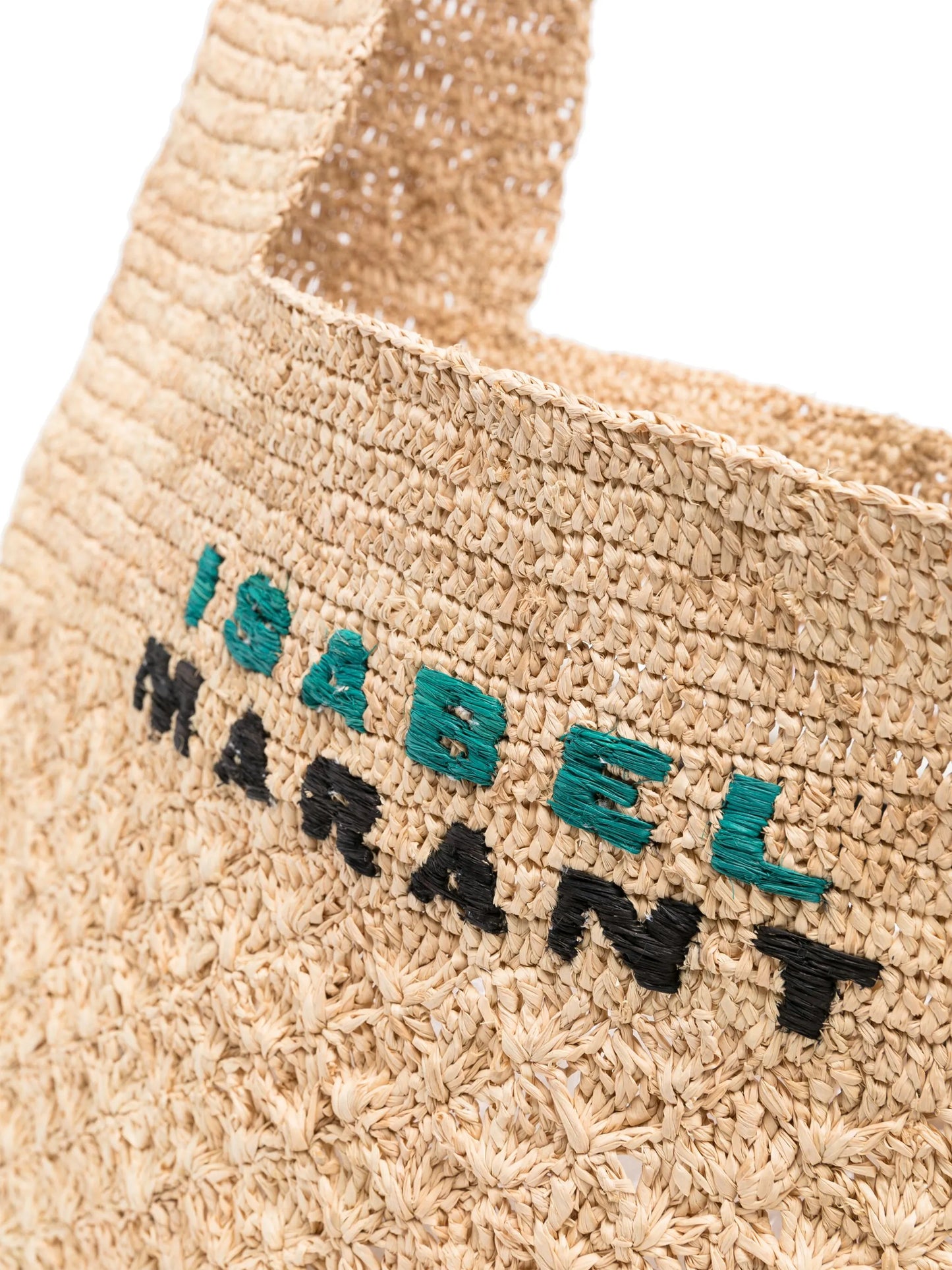 Praia Medium raffia bag