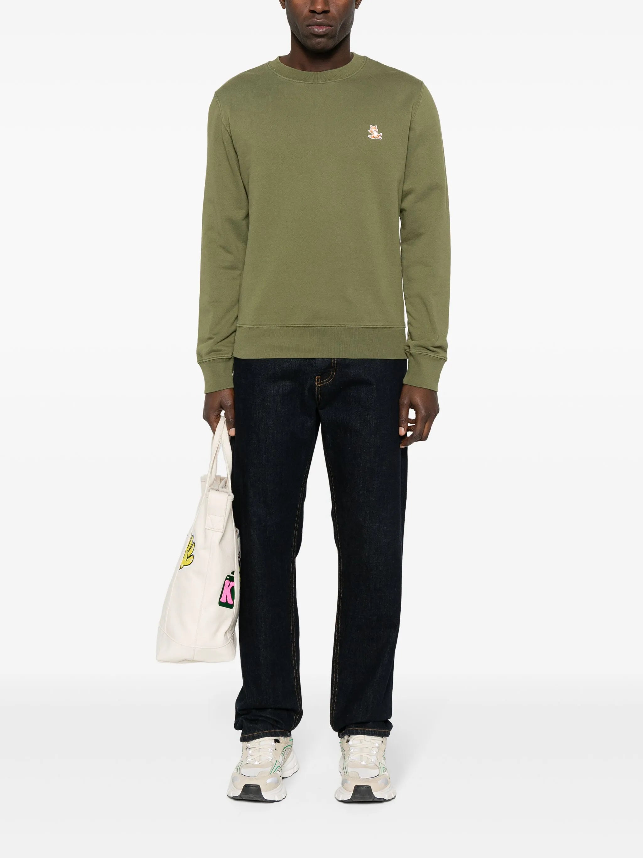 Chillax Fox cotton sweatshirt