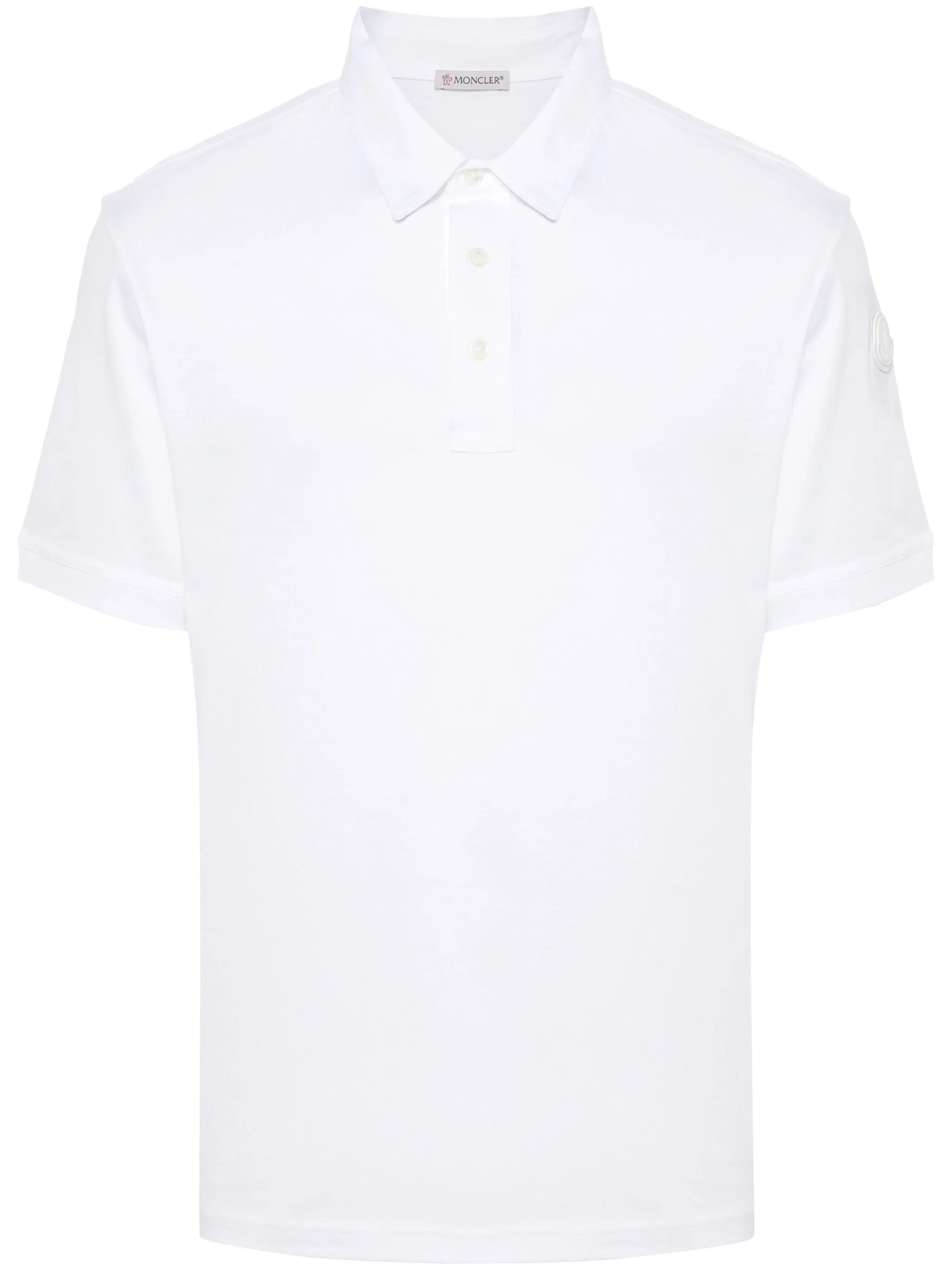logo-appliqué cotton polo shirt