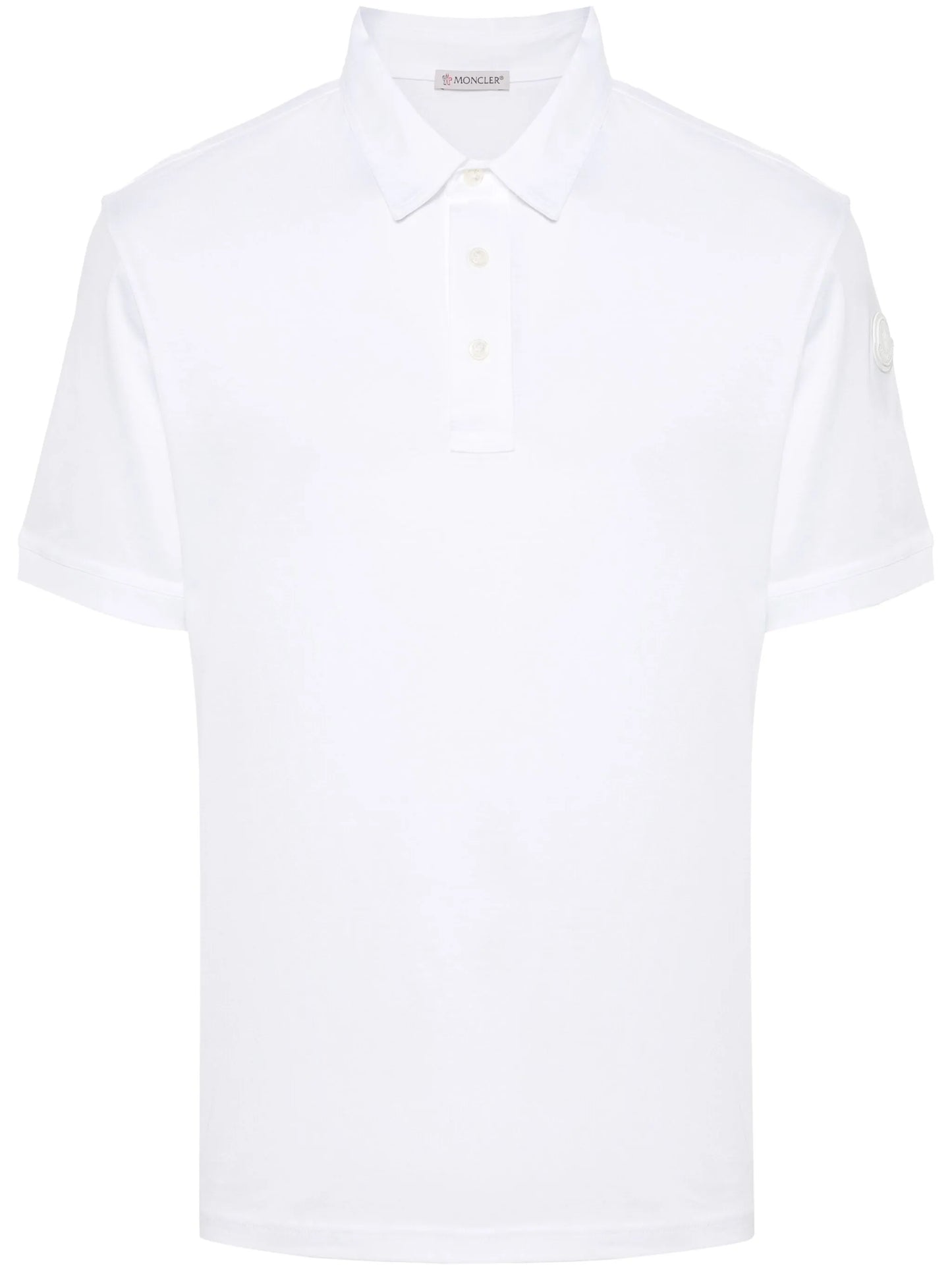 logo-appliqué cotton polo shirt