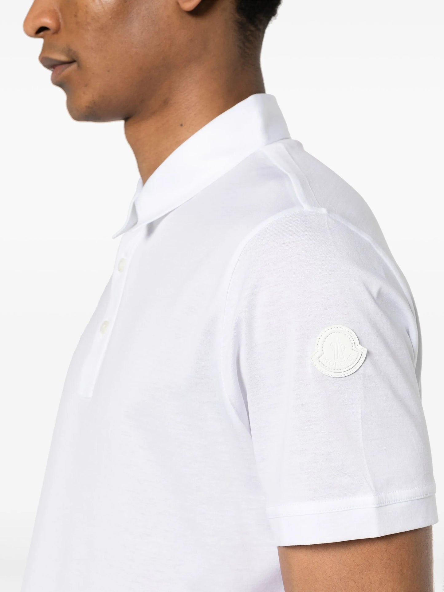 logo-appliqué cotton polo shirt