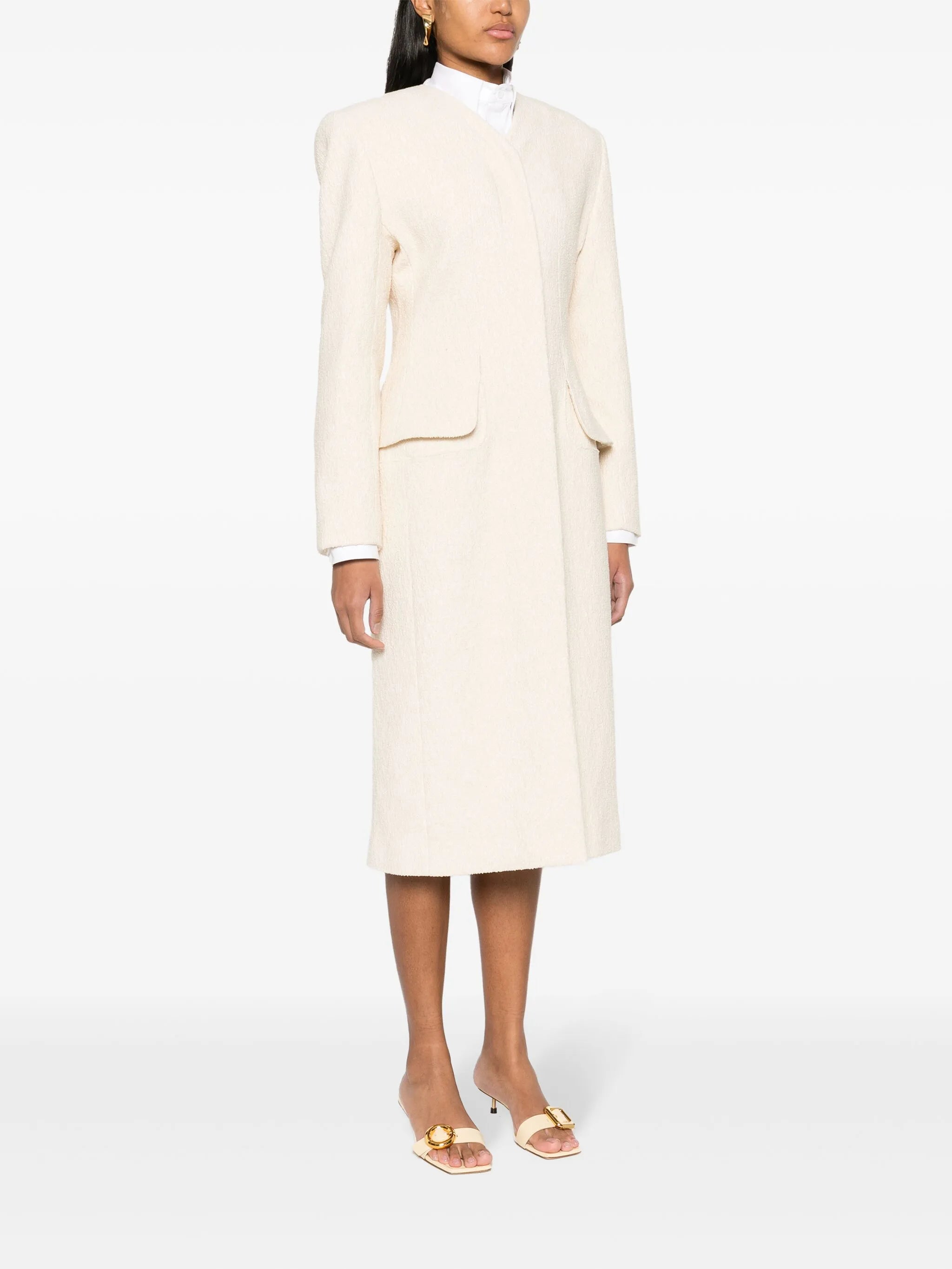 Le Manteau Cubo maxi coat