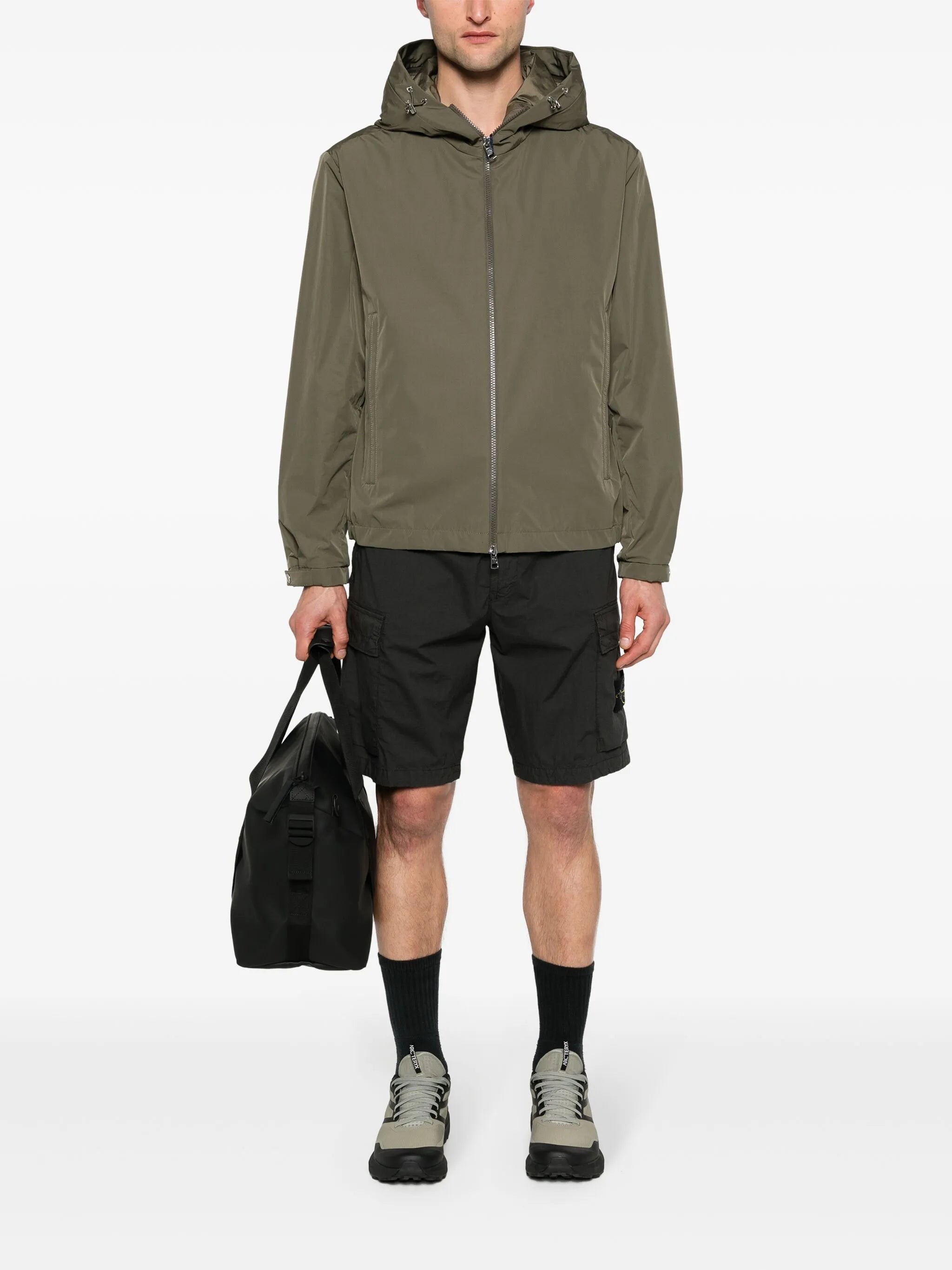 Traversier hooded jacket