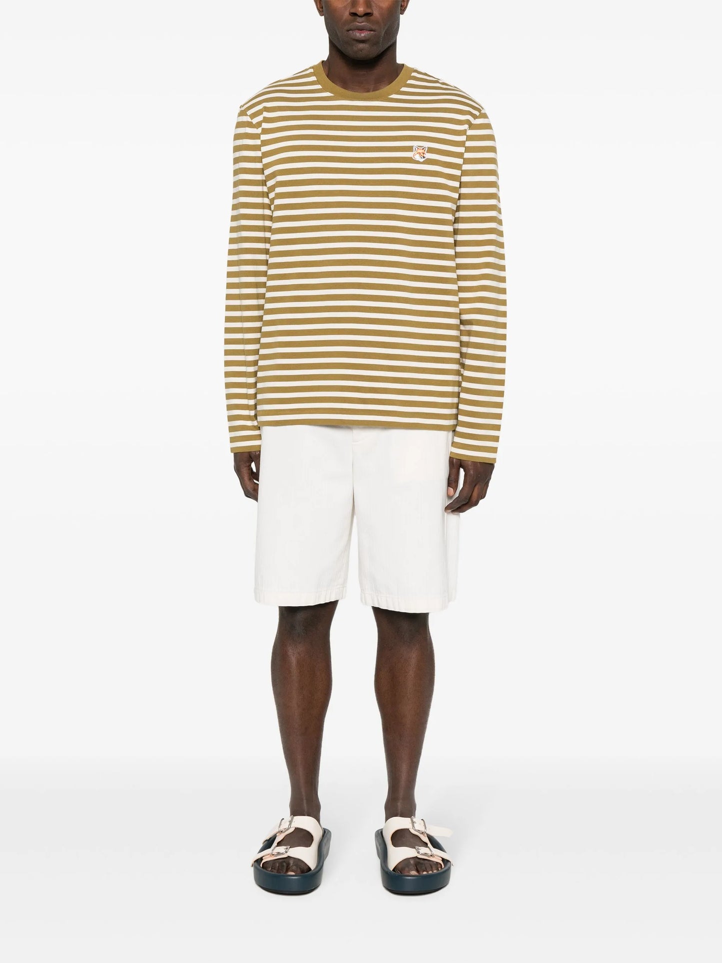 Fox Head striped cotton T-shirt