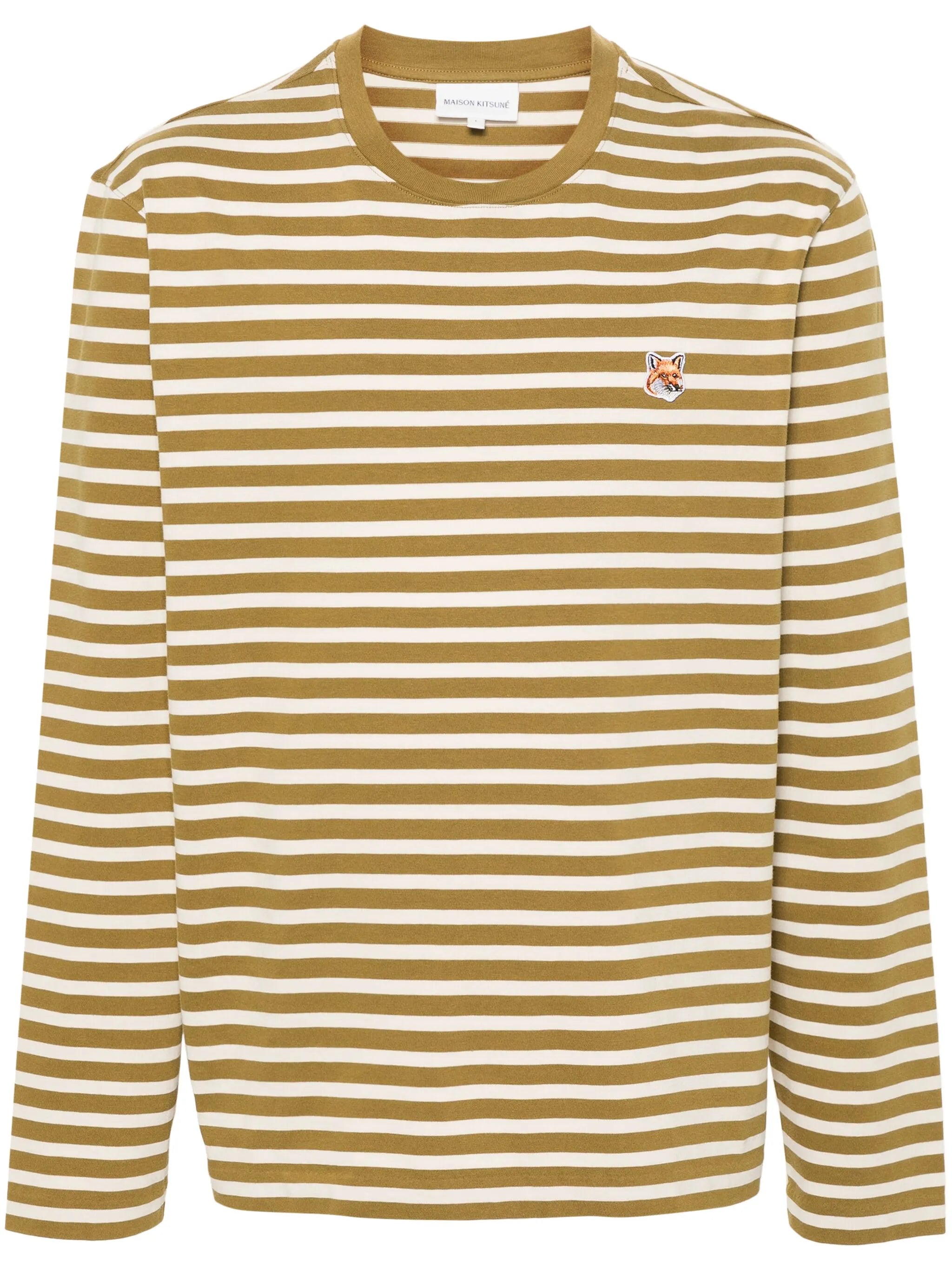 Fox Head striped cotton T-shirt