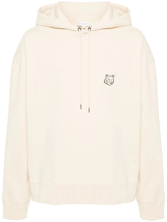 Bold Fox Head cotton hoodie