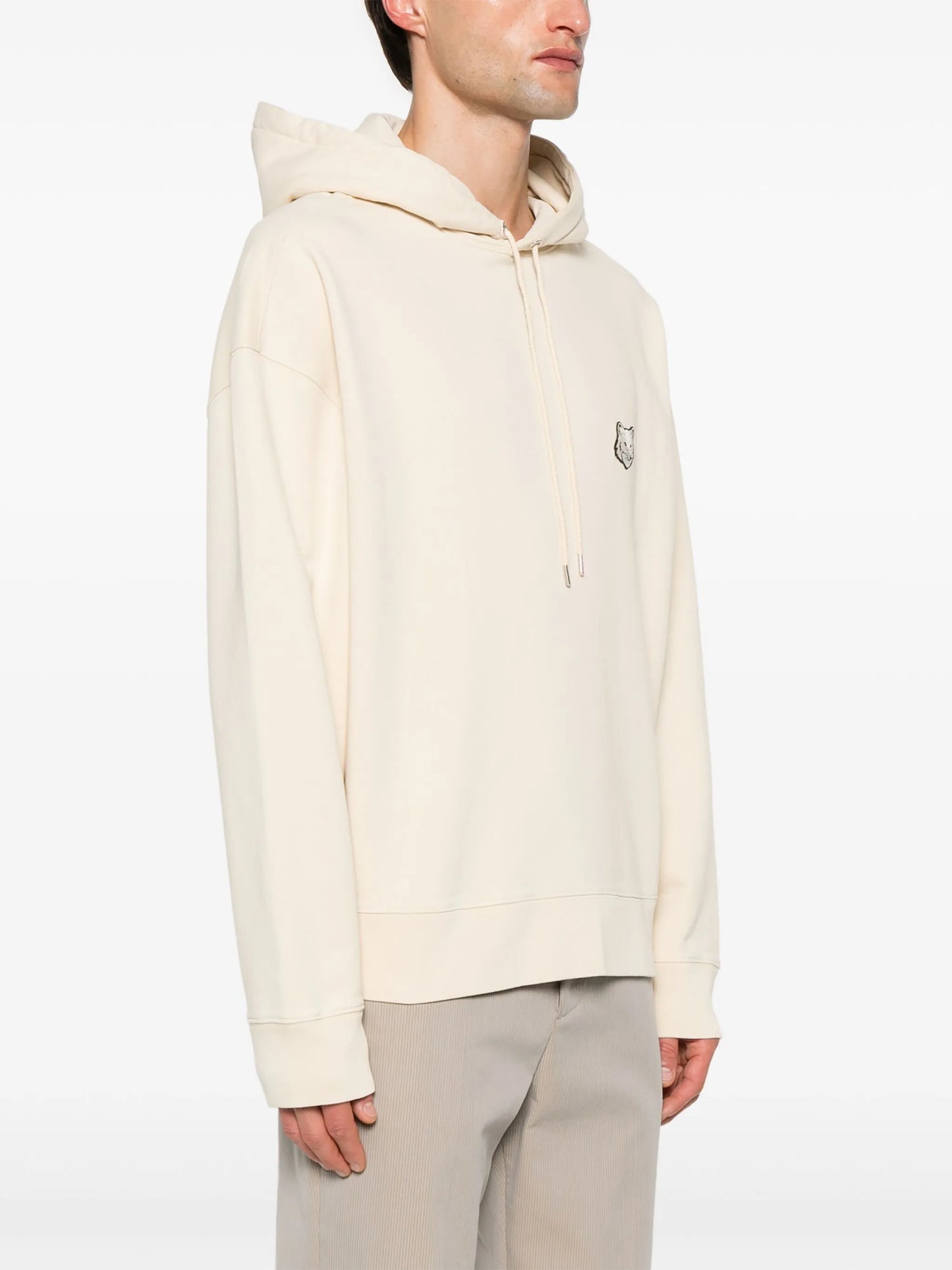 Bold Fox Head cotton hoodie