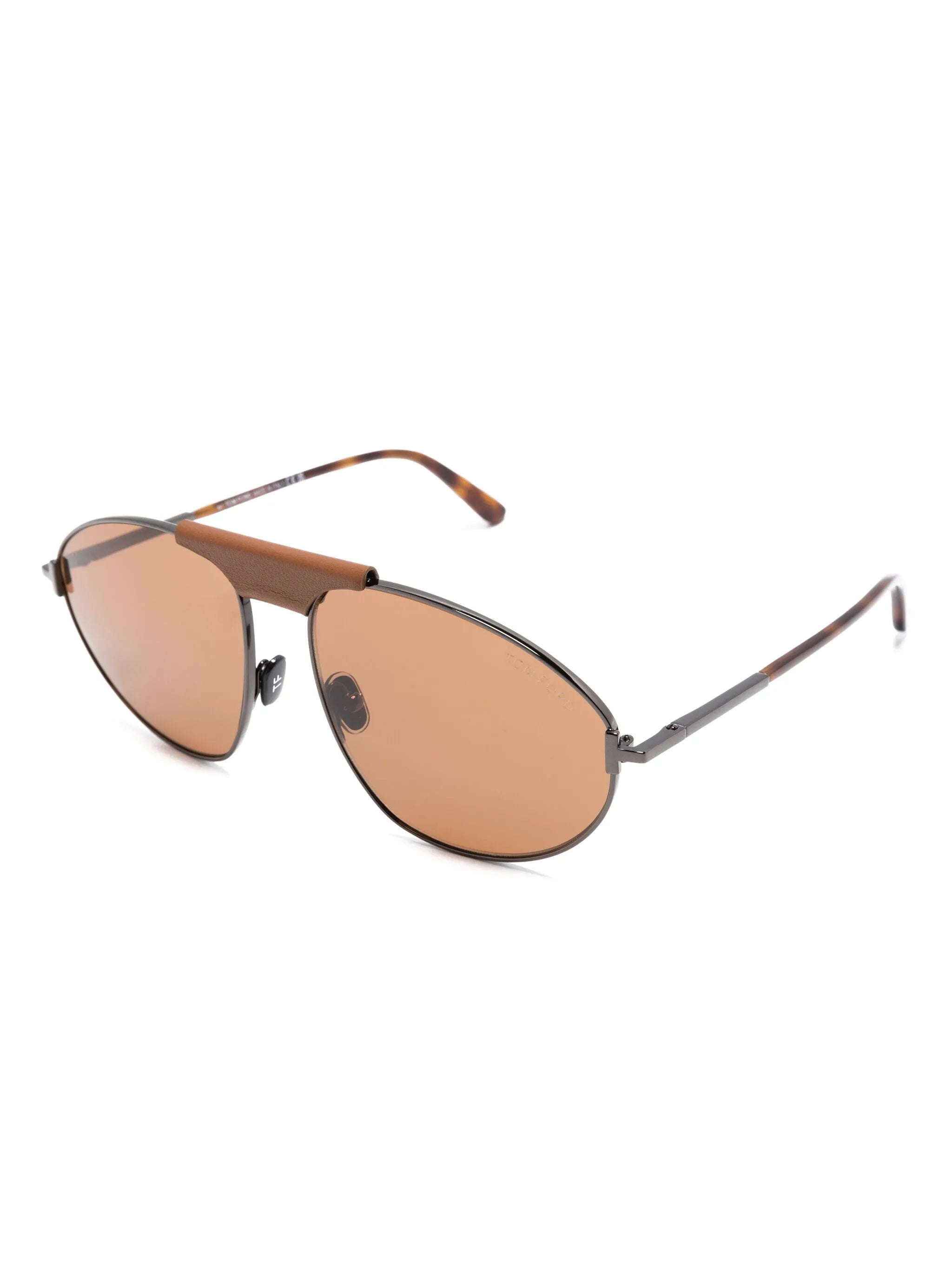 pilot-frame sunglasses
