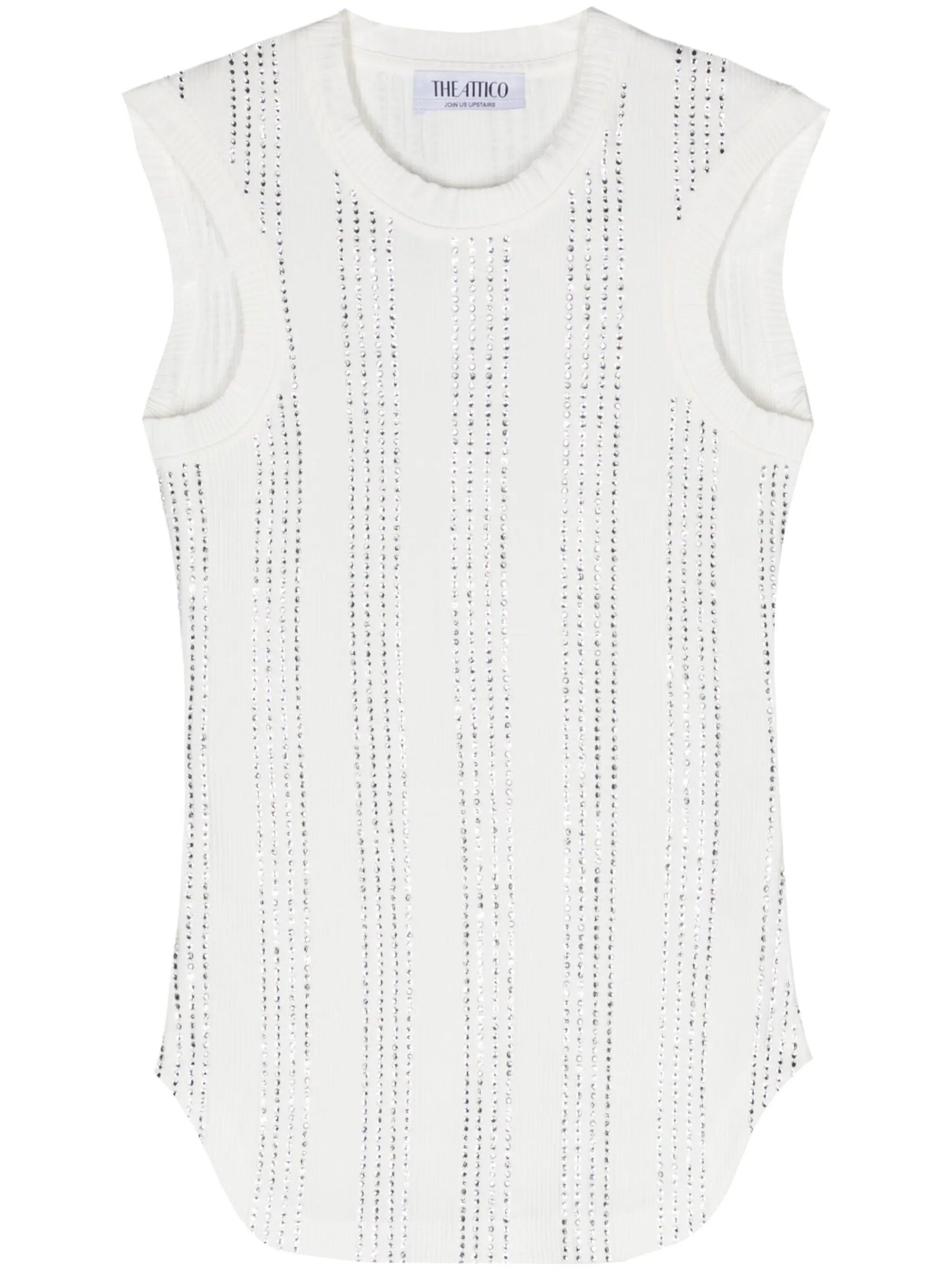 Reese crystal-embellished tank top