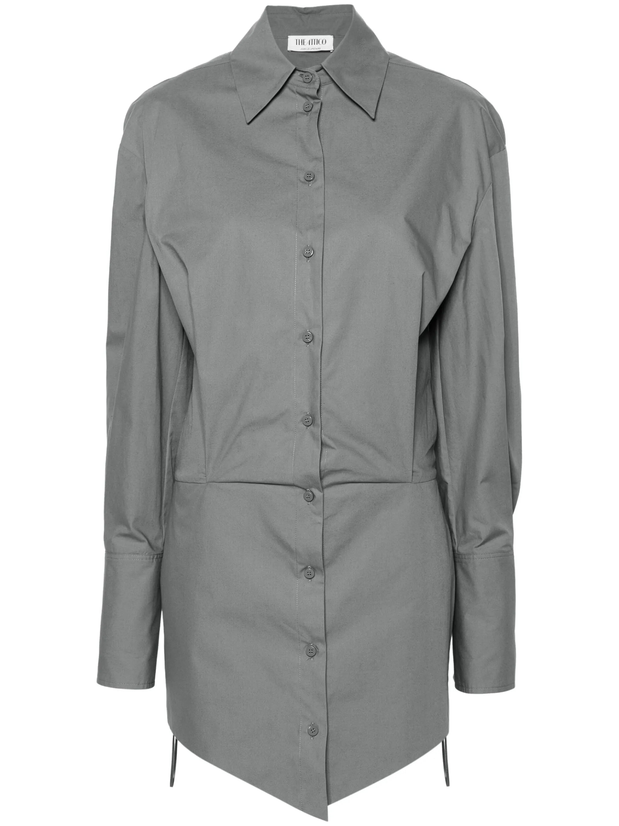 Silvye shirt minidress