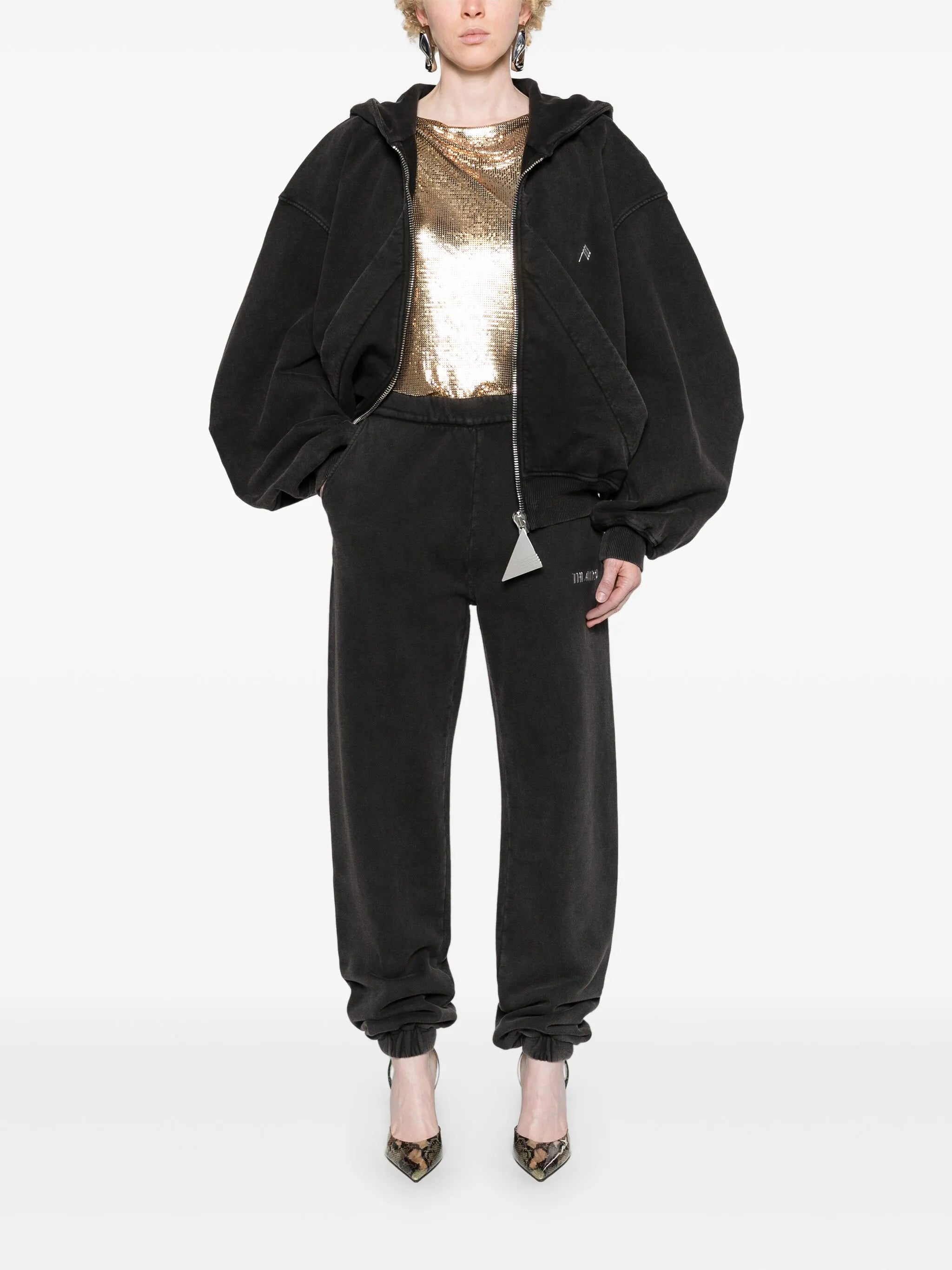 Penny mid-rise track trousers