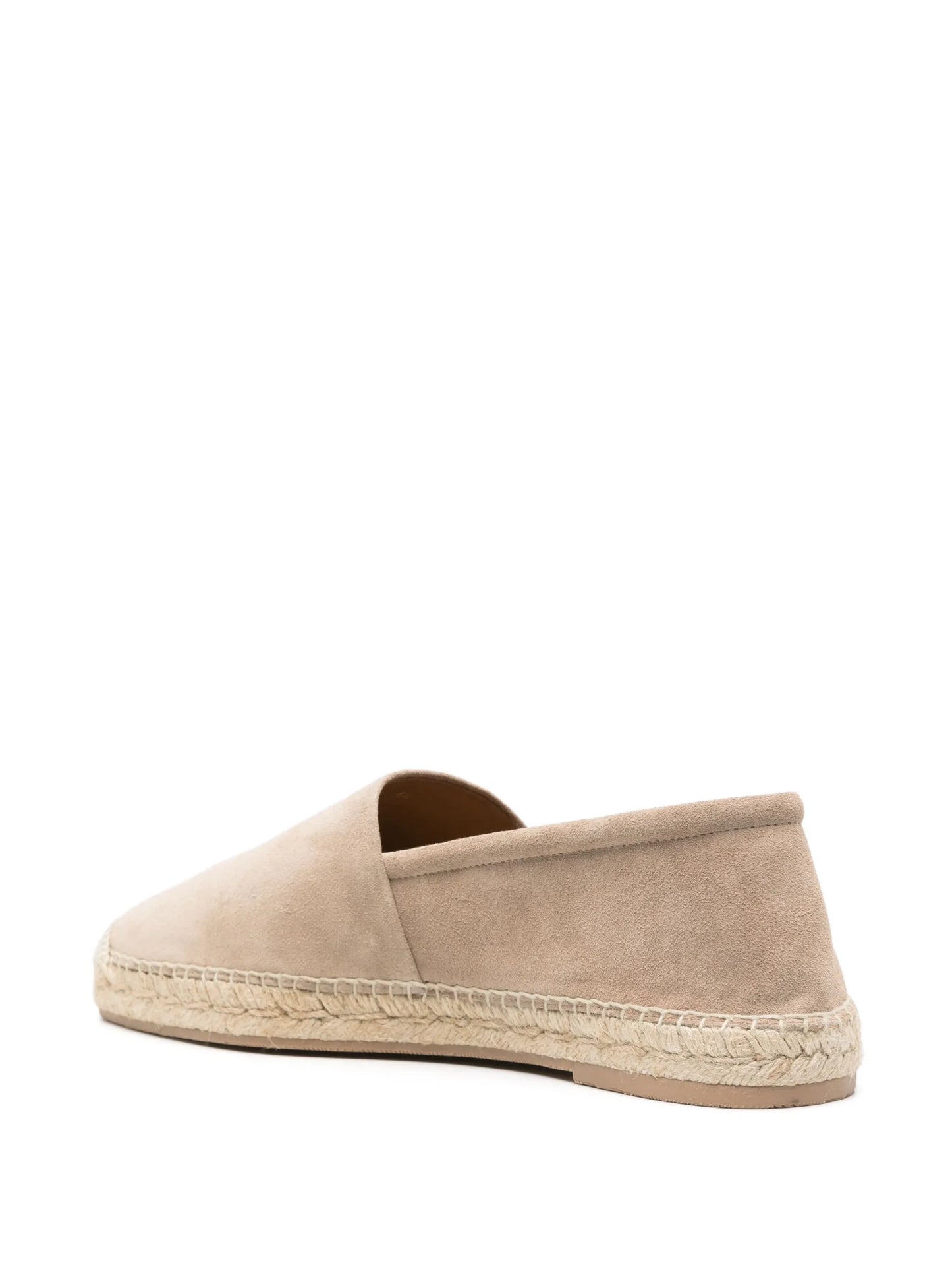 Medusa-plaque suede espadrilles