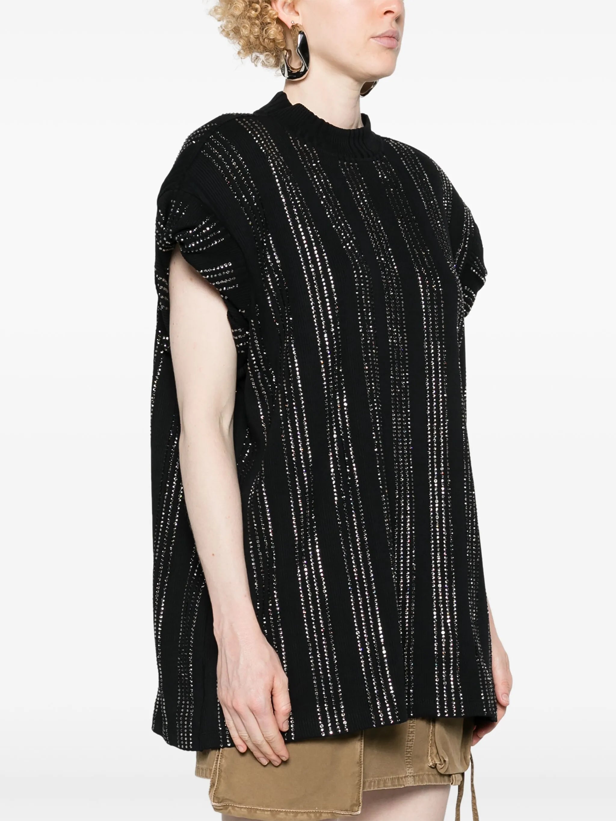 Laurie crystal-embellished T-shirt