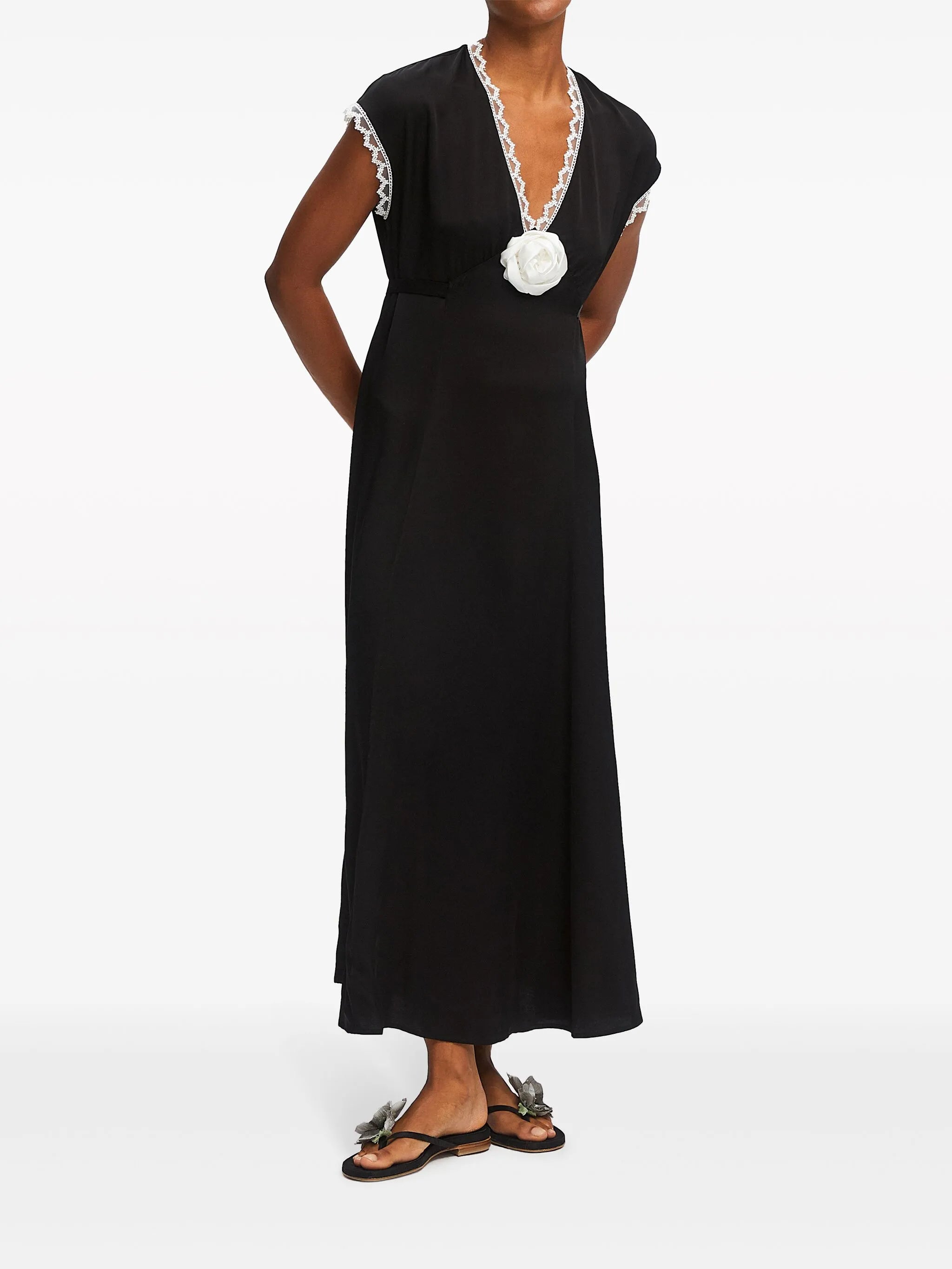 The Genus satin dress