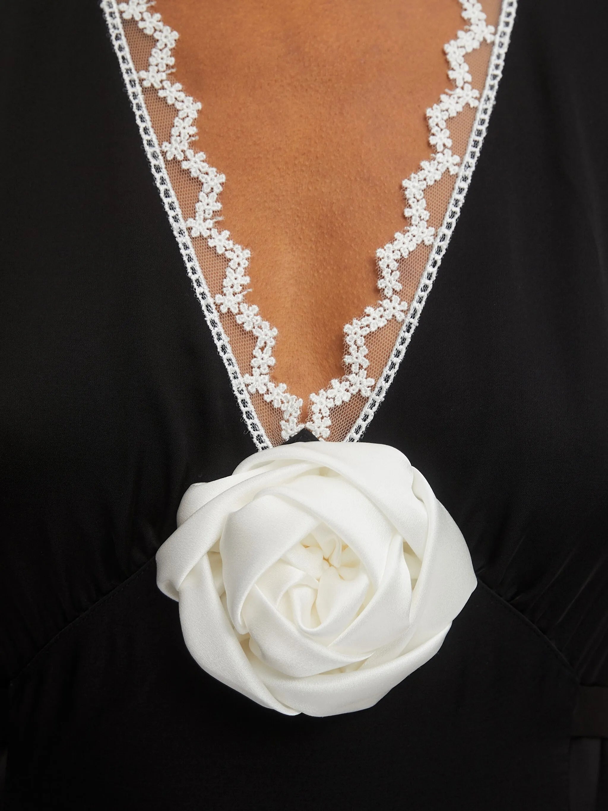 The Genus satin dress