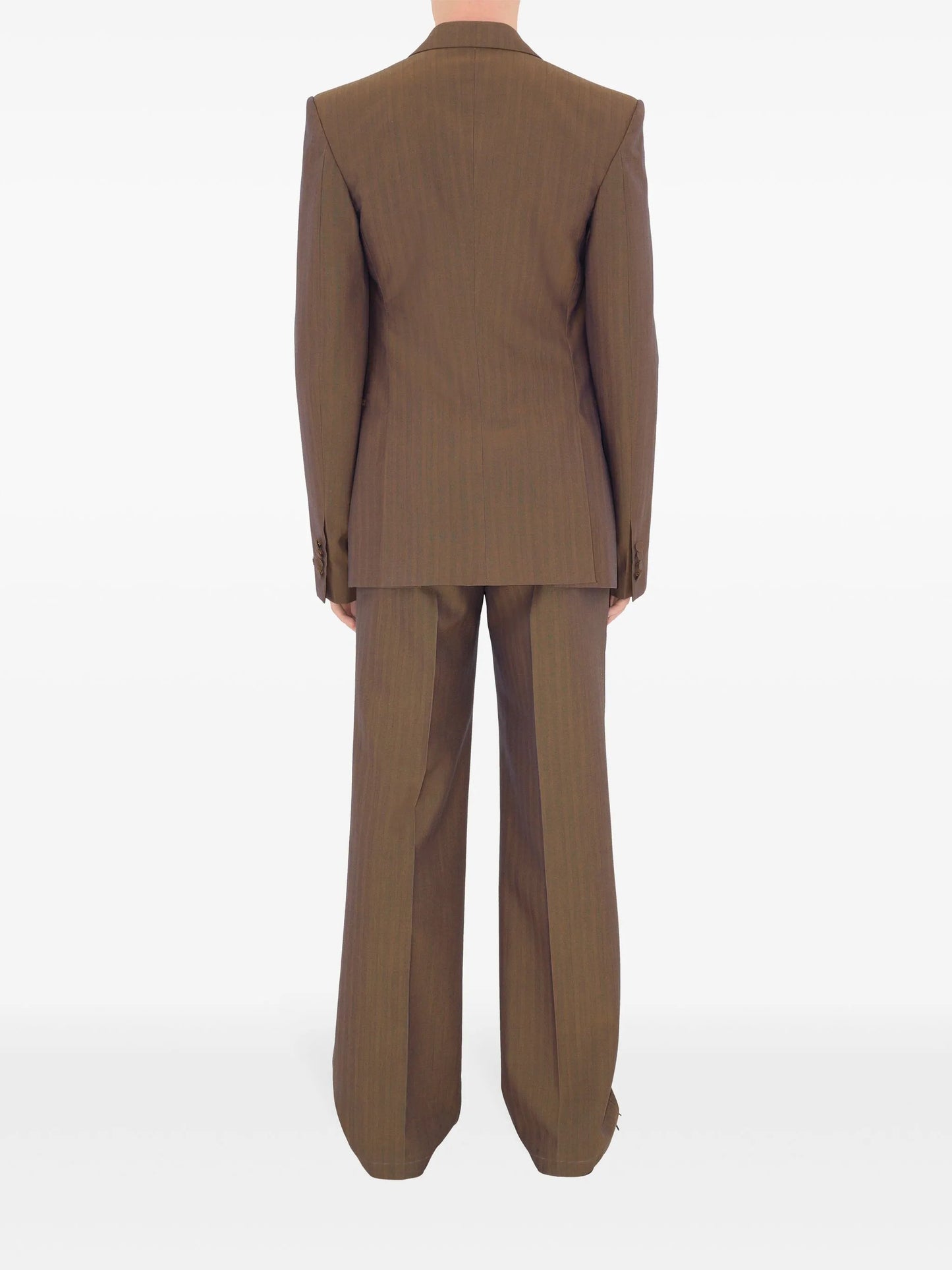 double-breasted wool blazer