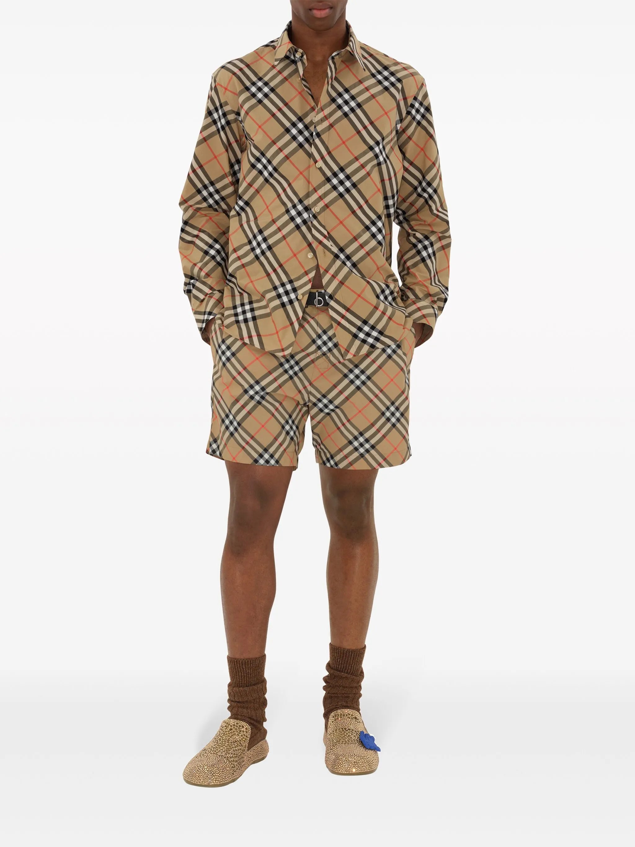 Check cotton shirt