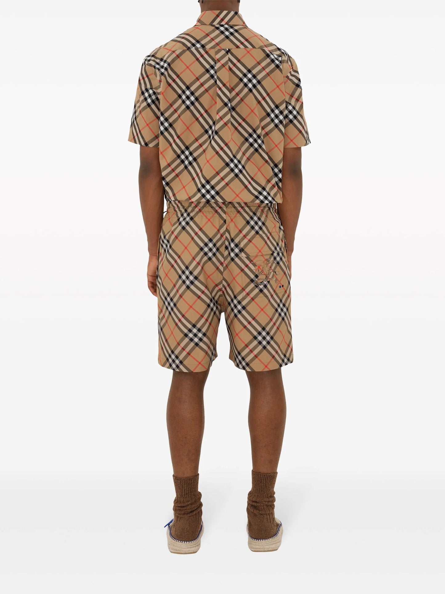 checked cotton shirt