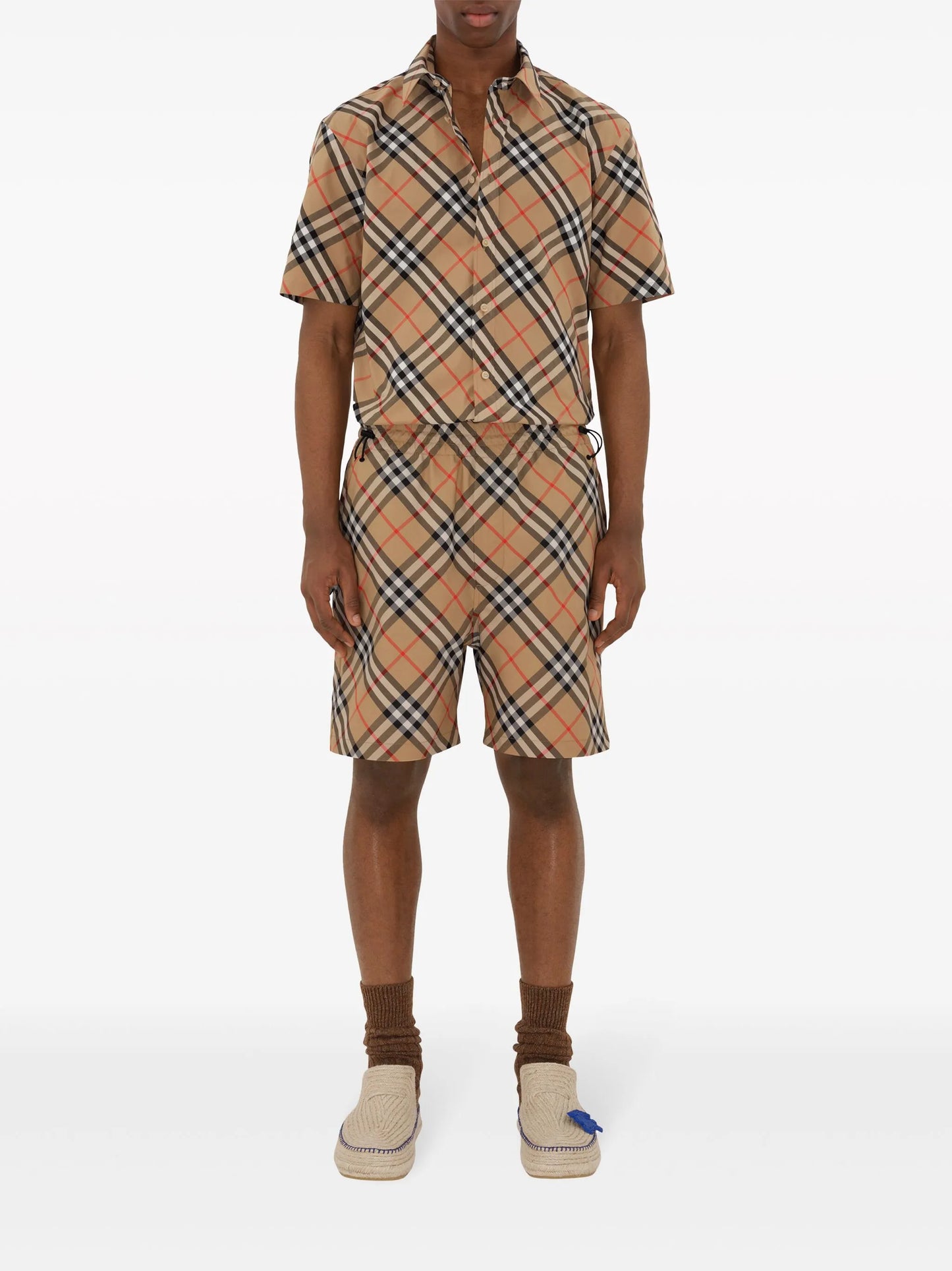 checked cotton shirt