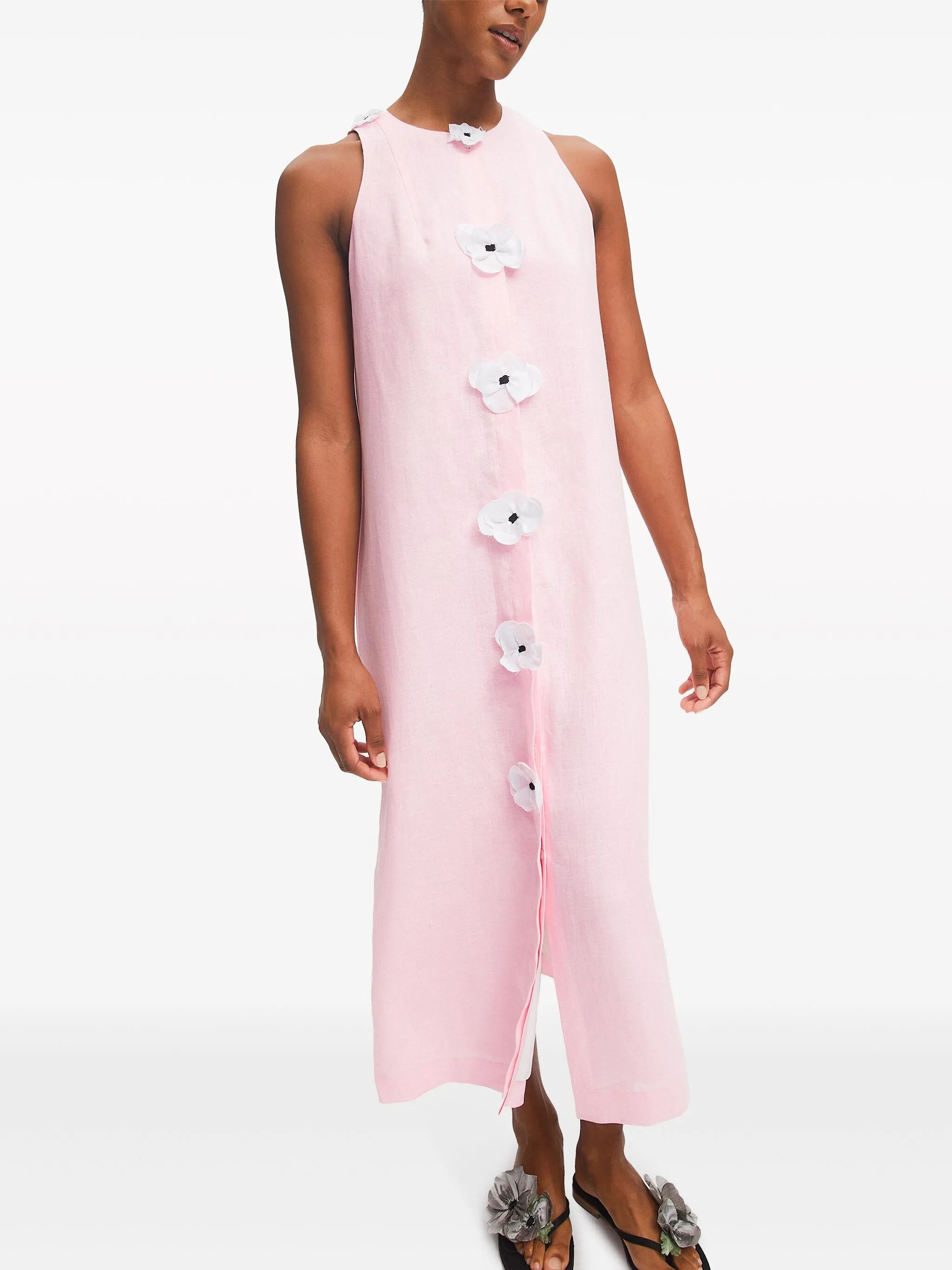 The Bloom linen dress