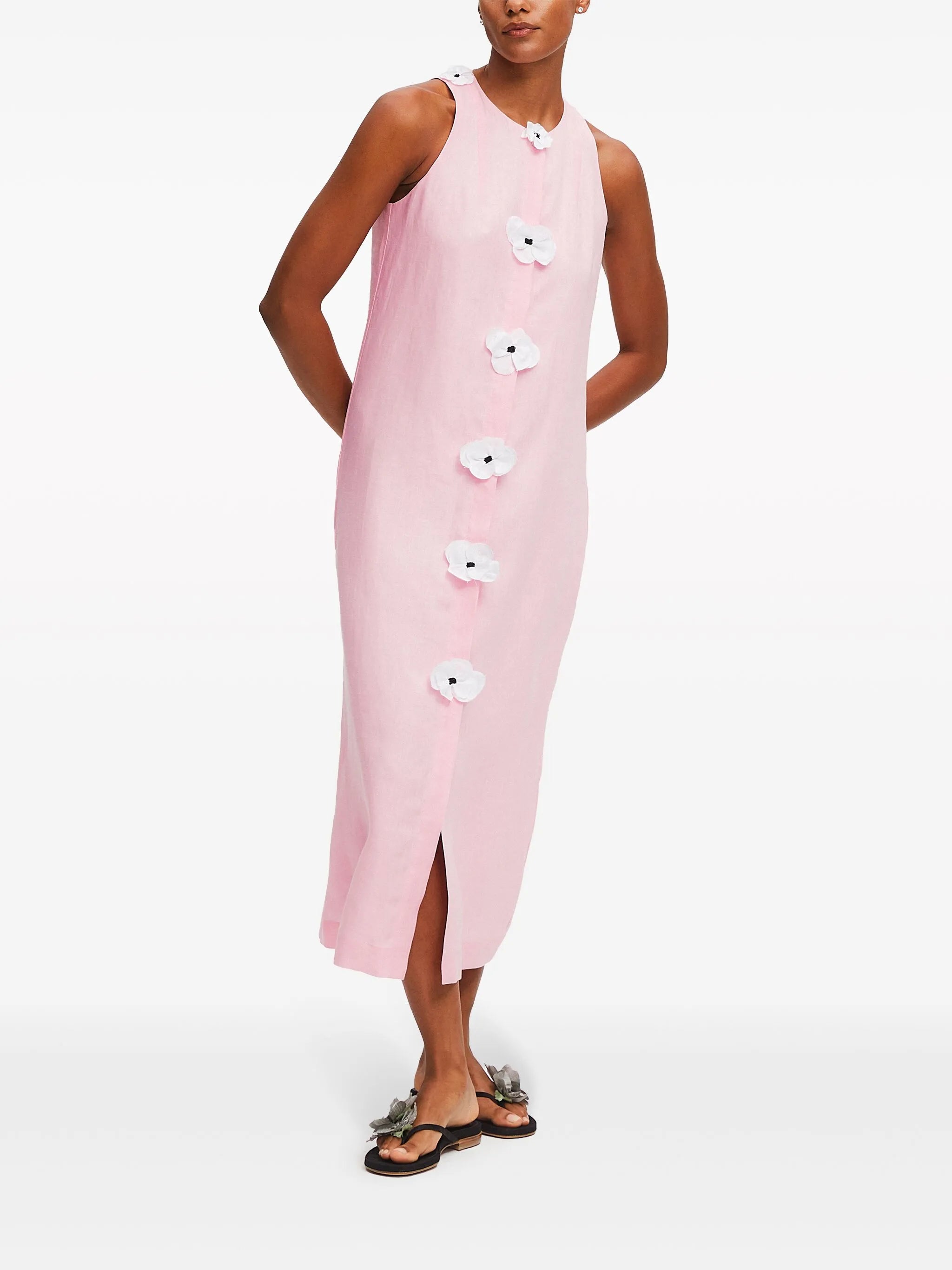 The Bloom linen dress