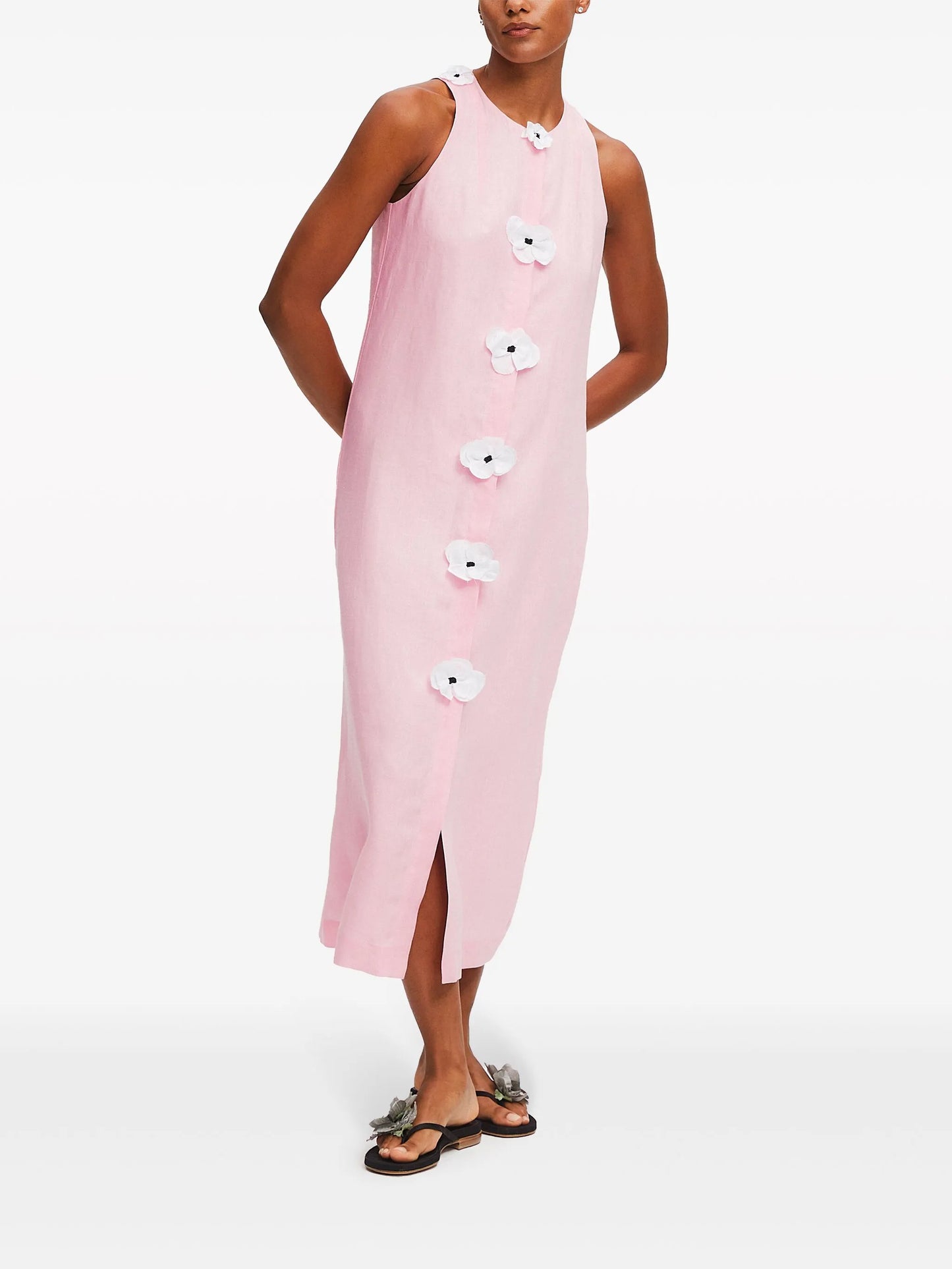 The Bloom linen dress