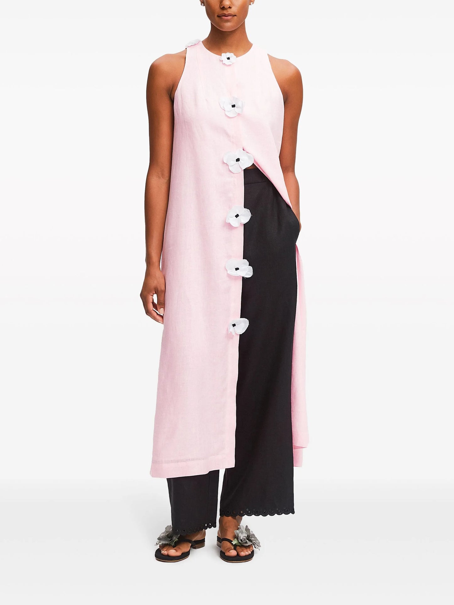 The Bloom linen dress