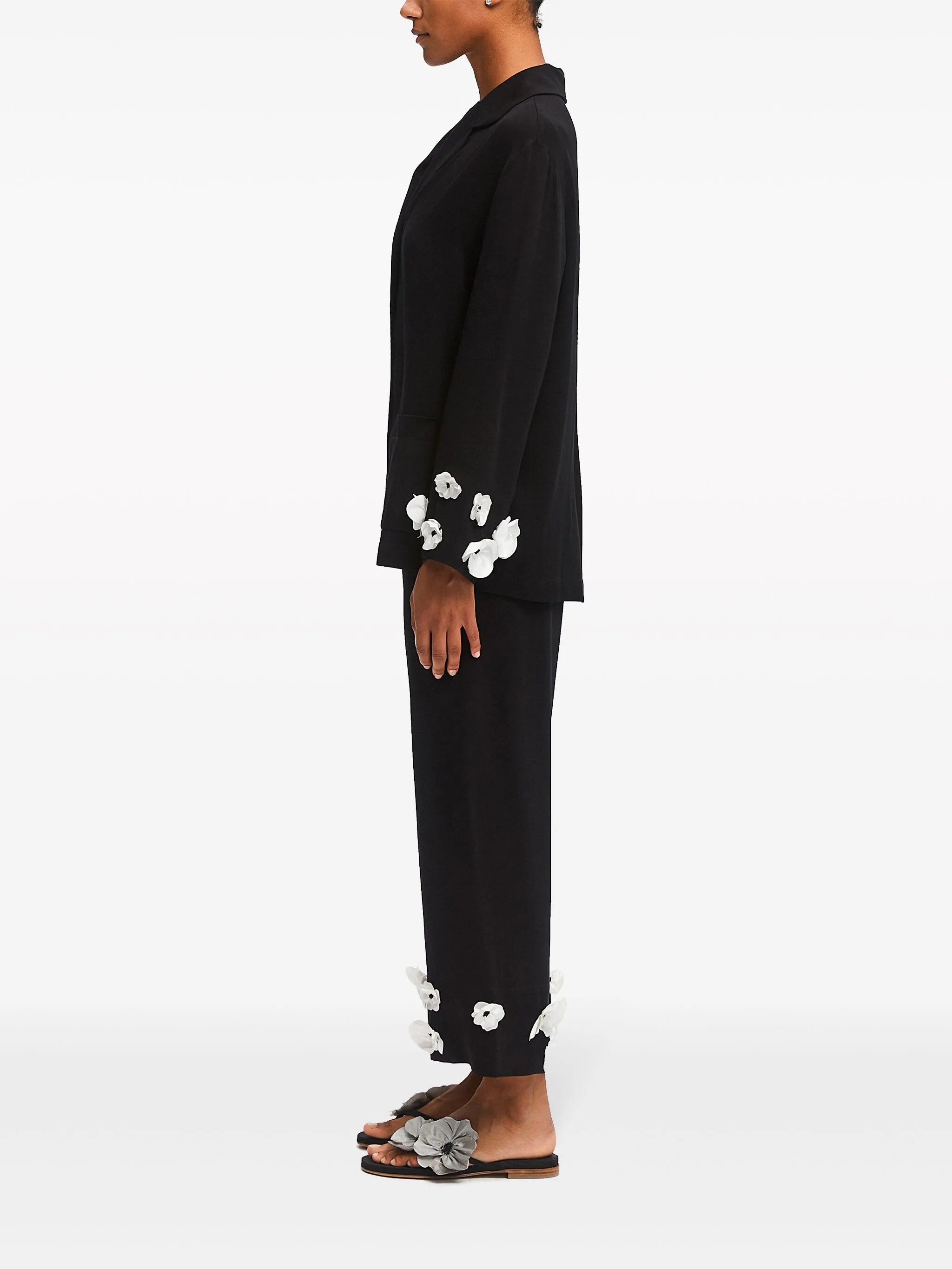 The Bloom Party silk pyjamas