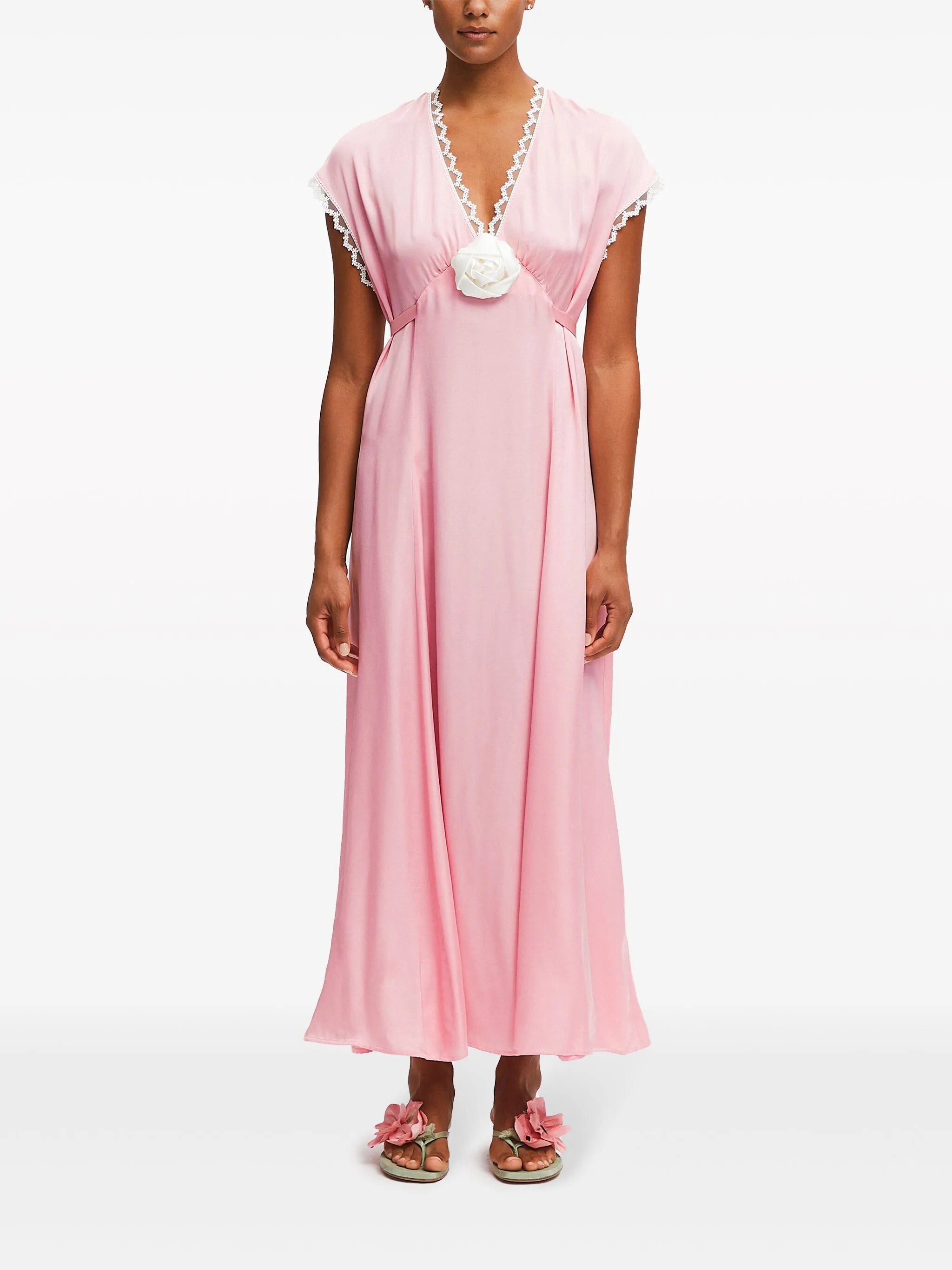 The Genus satin dress