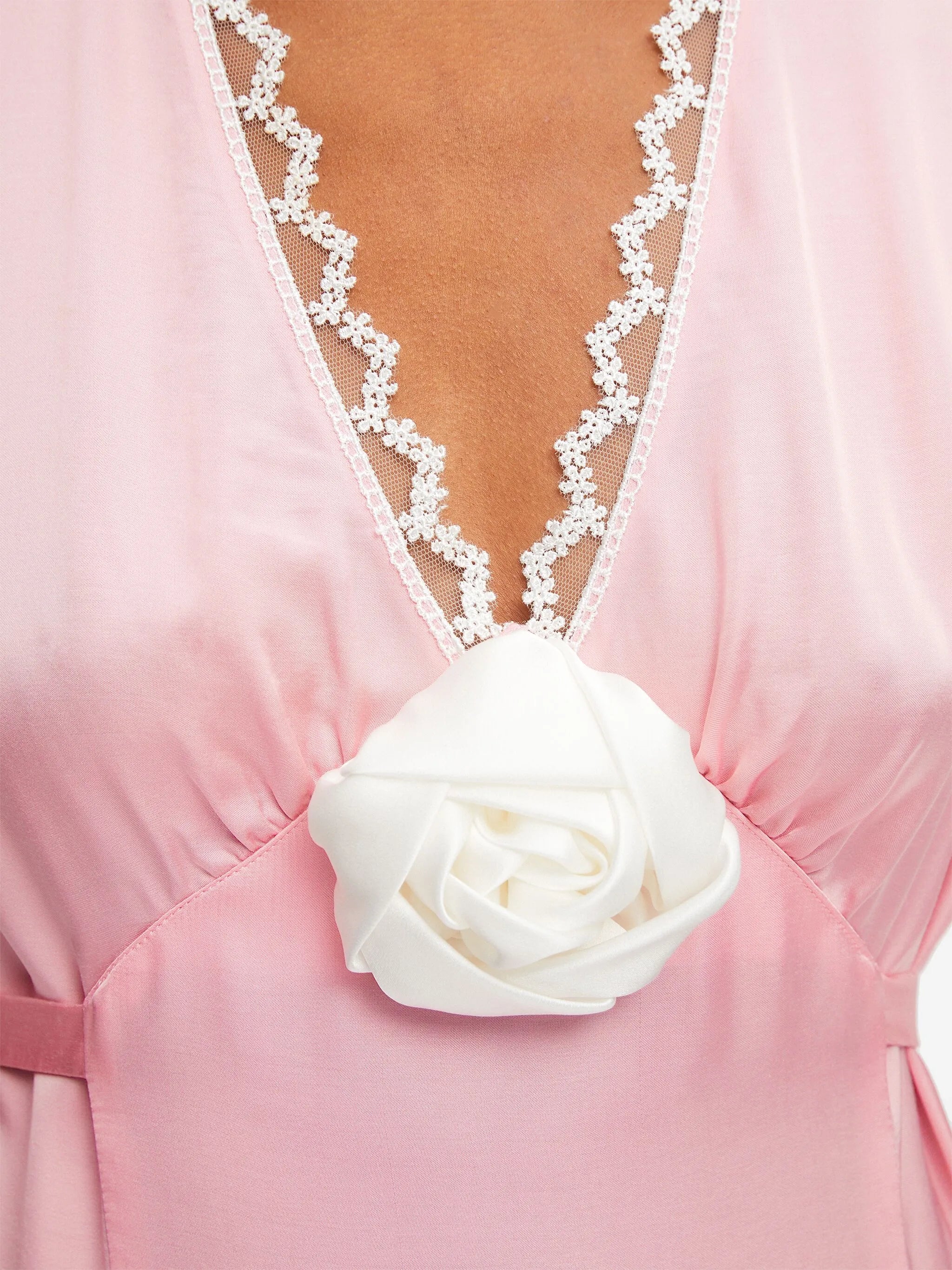 The Genus satin dress