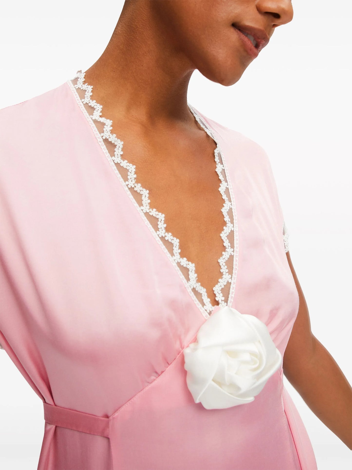 The Genus satin dress
