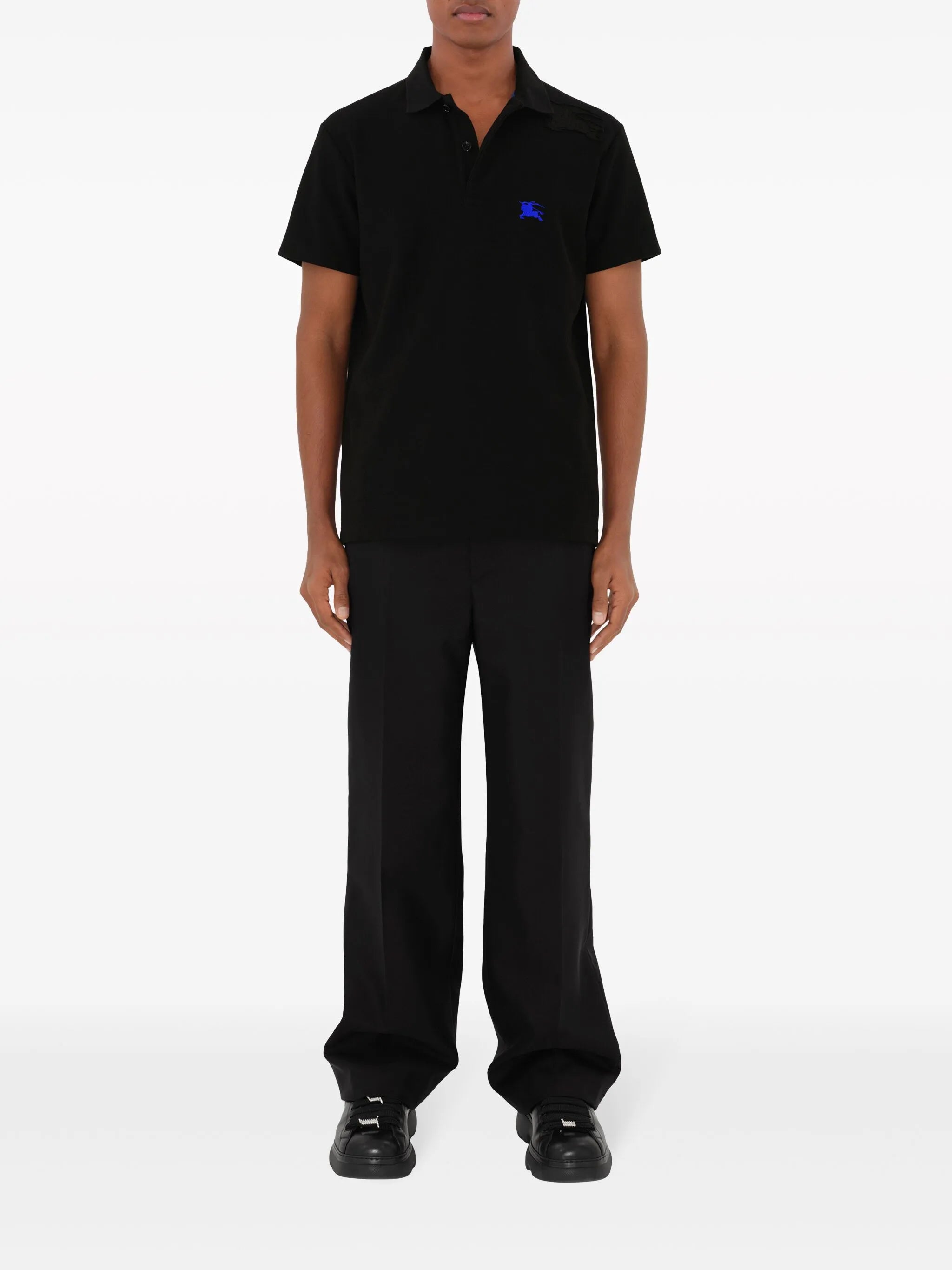 EKD-embroidered polo shirt