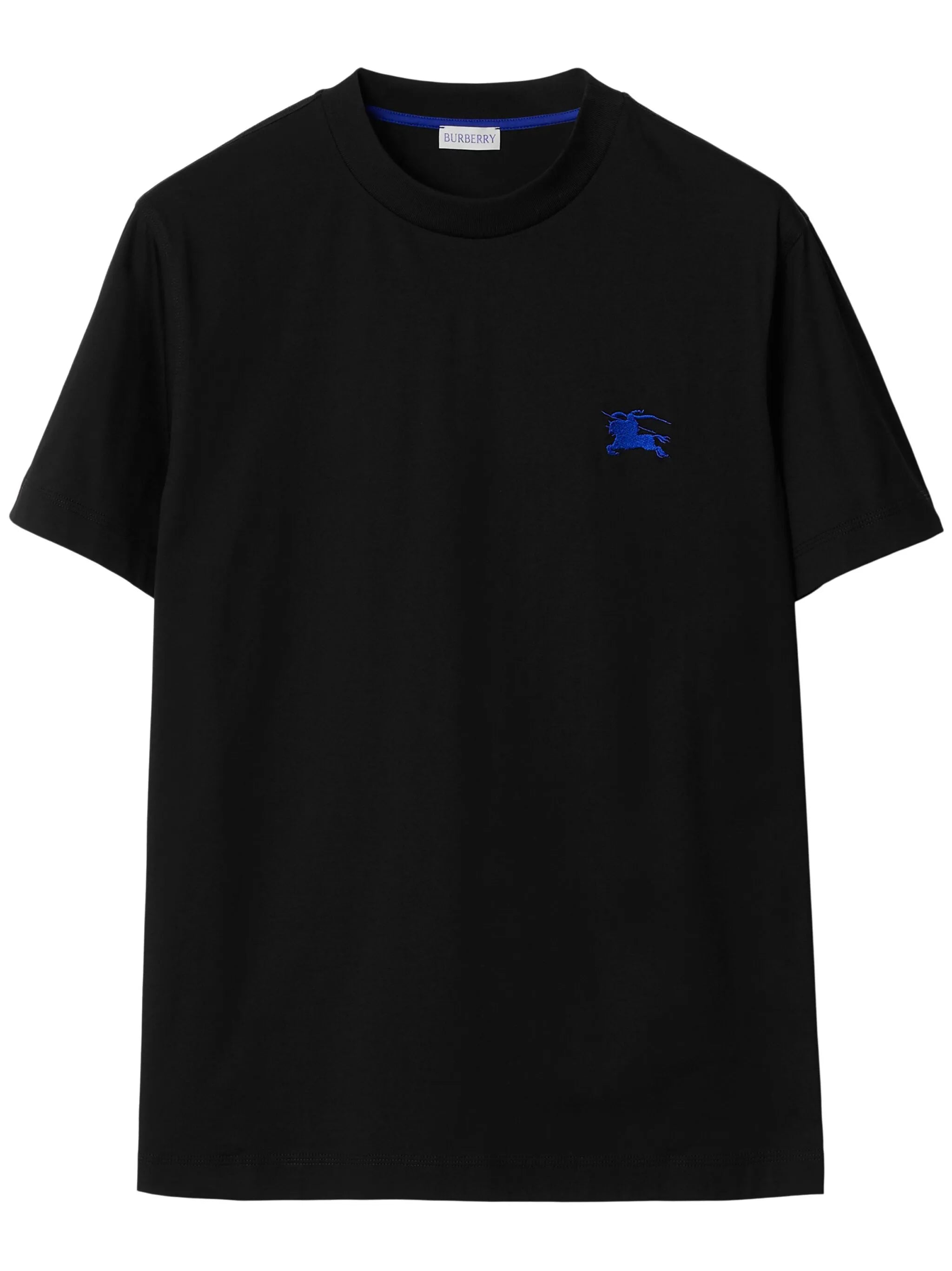 embroidered cotton T-shirt