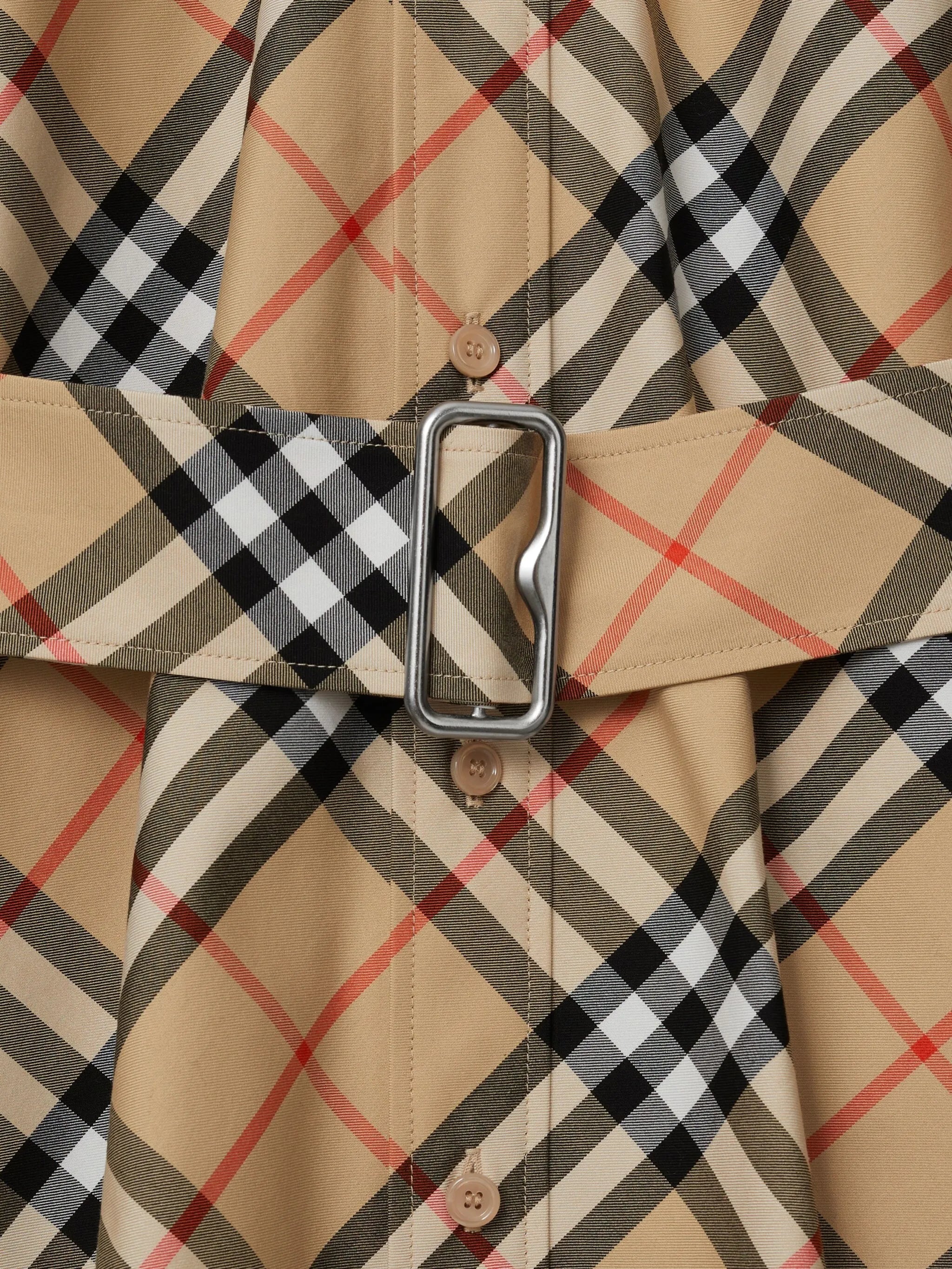Vintage Check cotton shirtdress