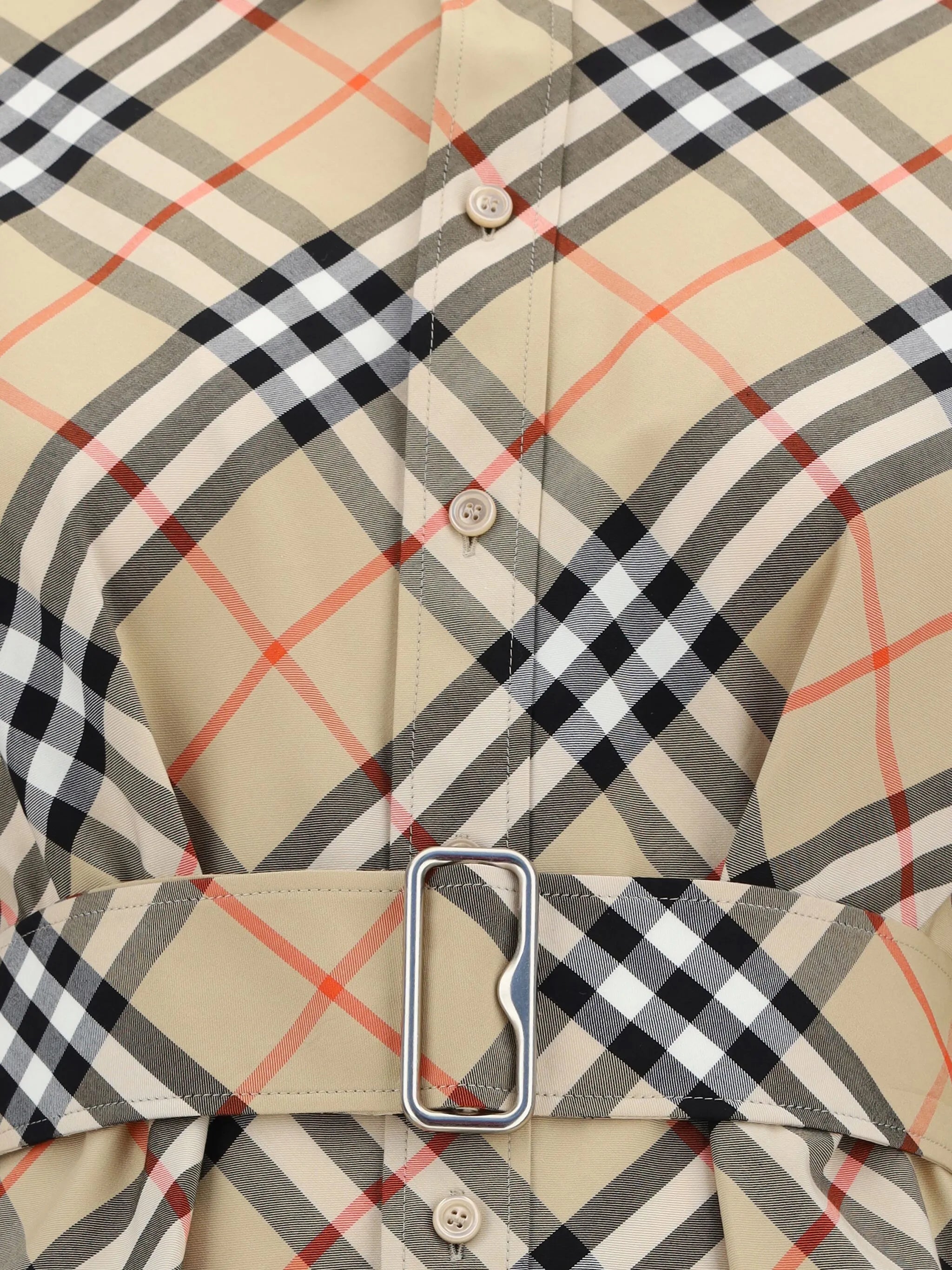 Vintage Check cotton shirtdress