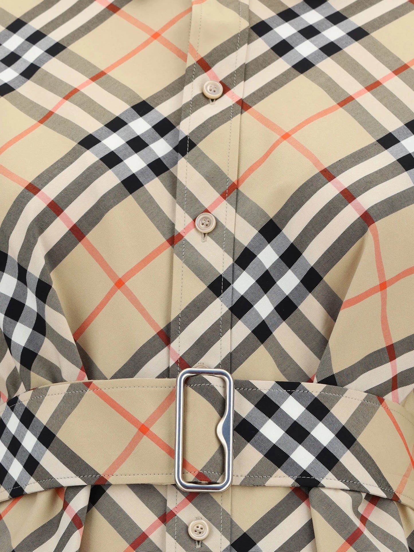Vintage Check cotton shirtdress