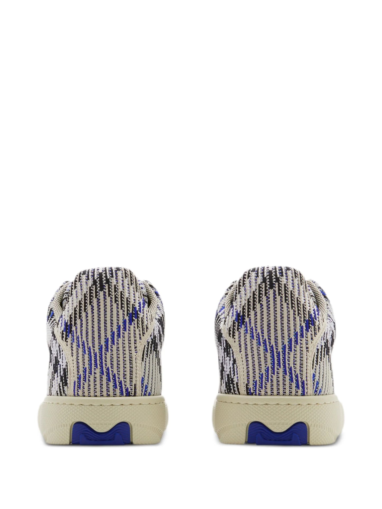 Box checked sneakers