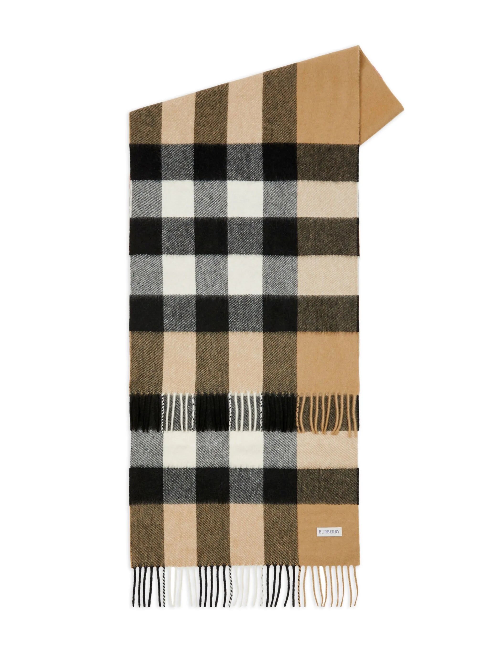 Vintage Check cashmere scarf