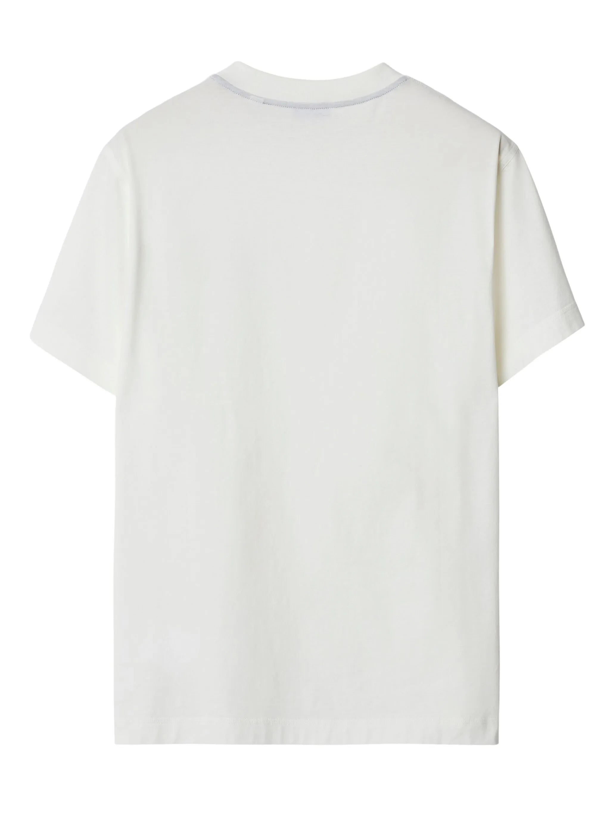 logo-embroidered cotton T-shirt
