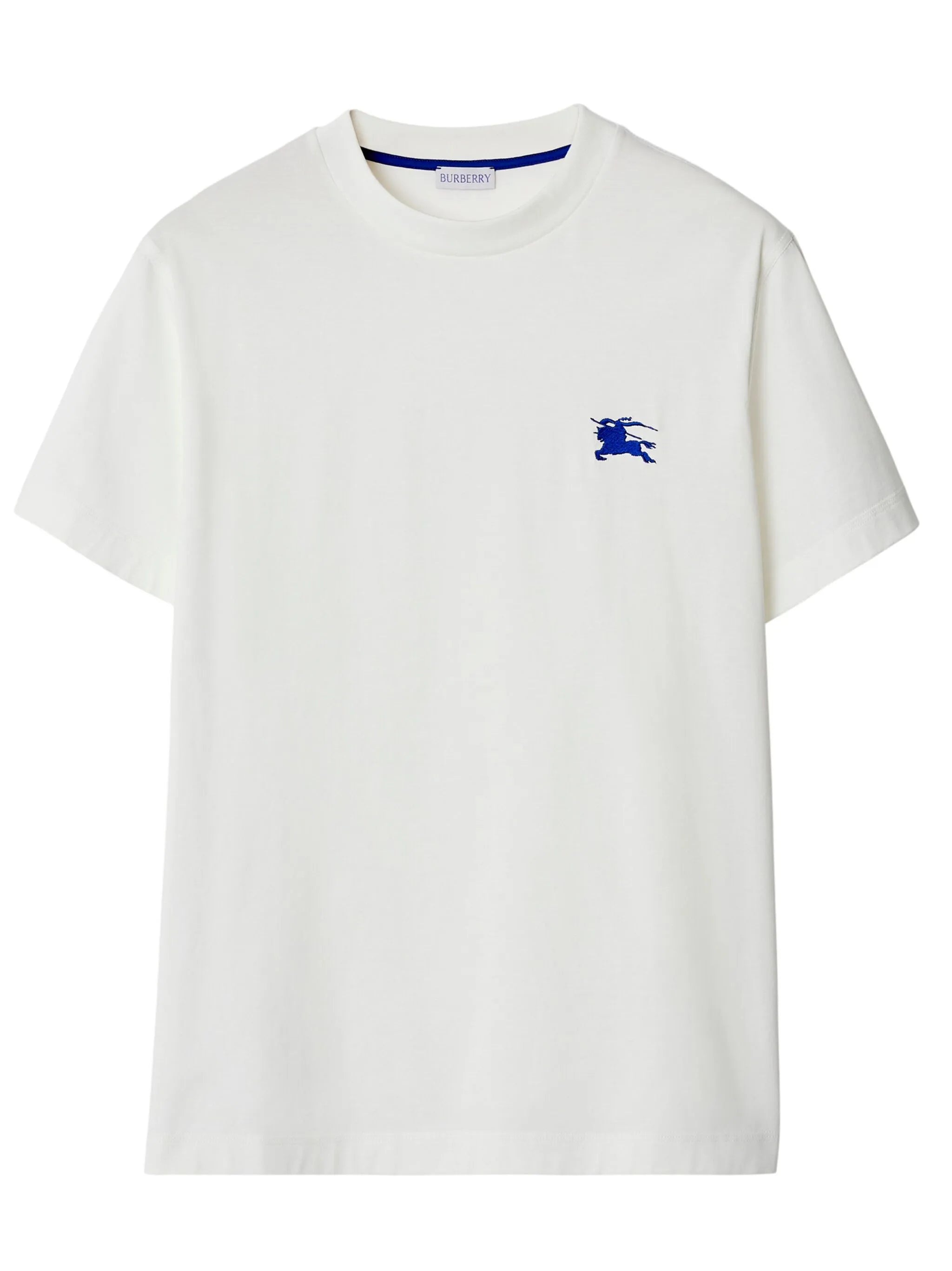 logo-embroidered cotton T-shirt